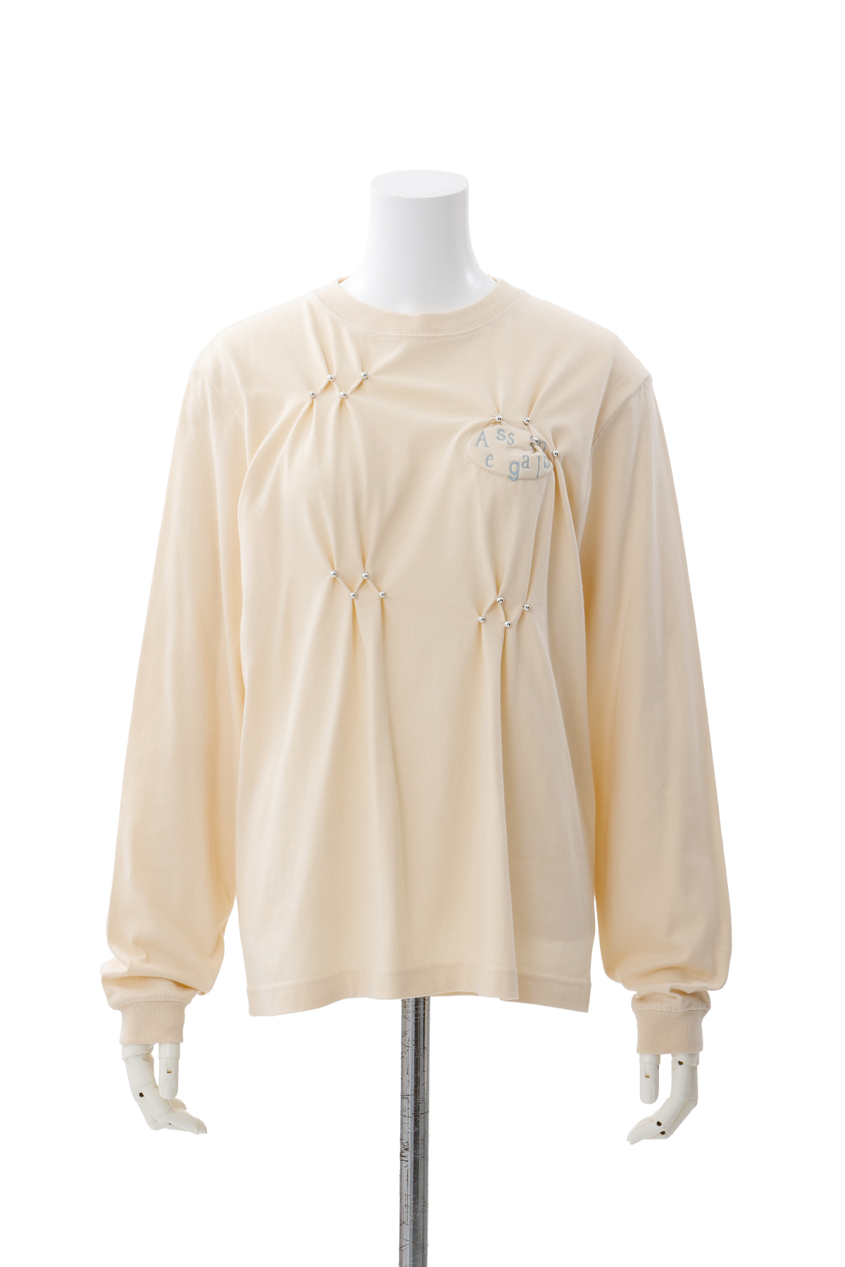 Assemblage smocking long tee - Beige