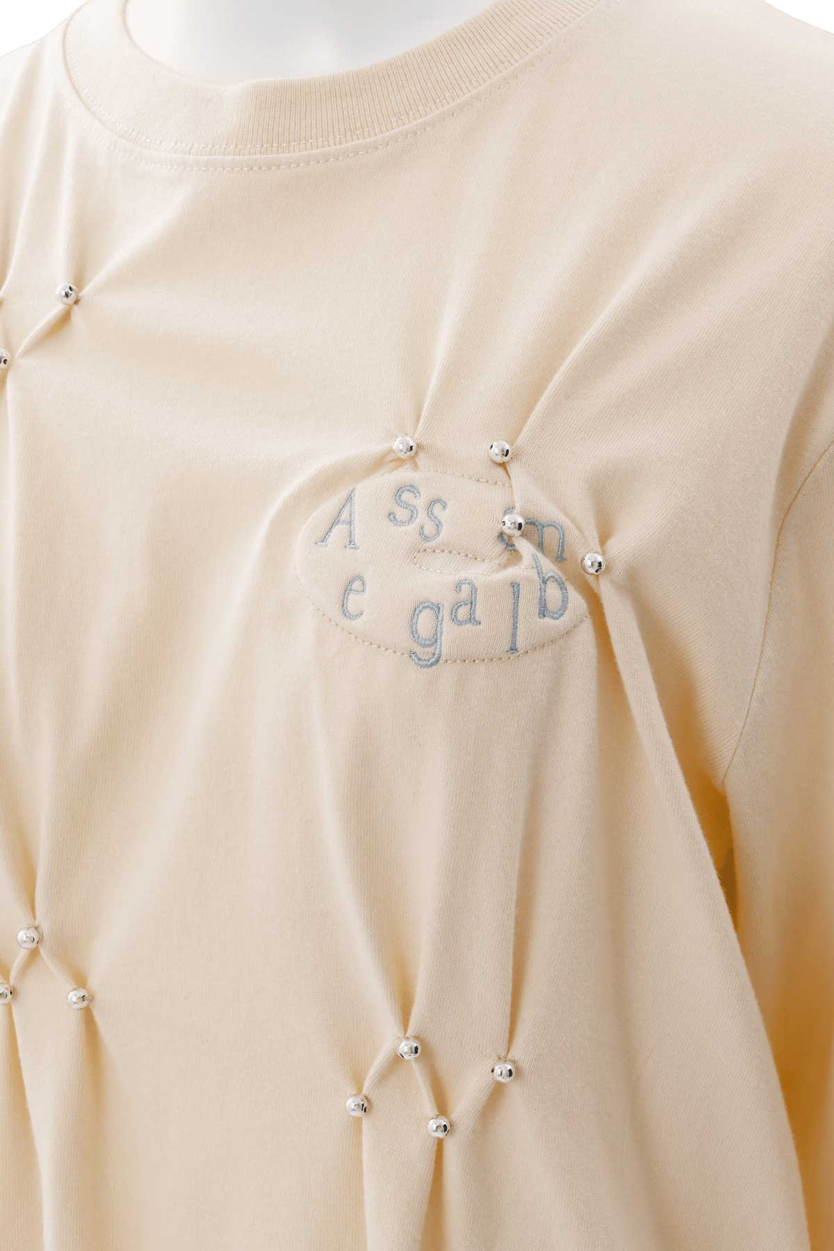 Assemblage smocking long tee - Beige