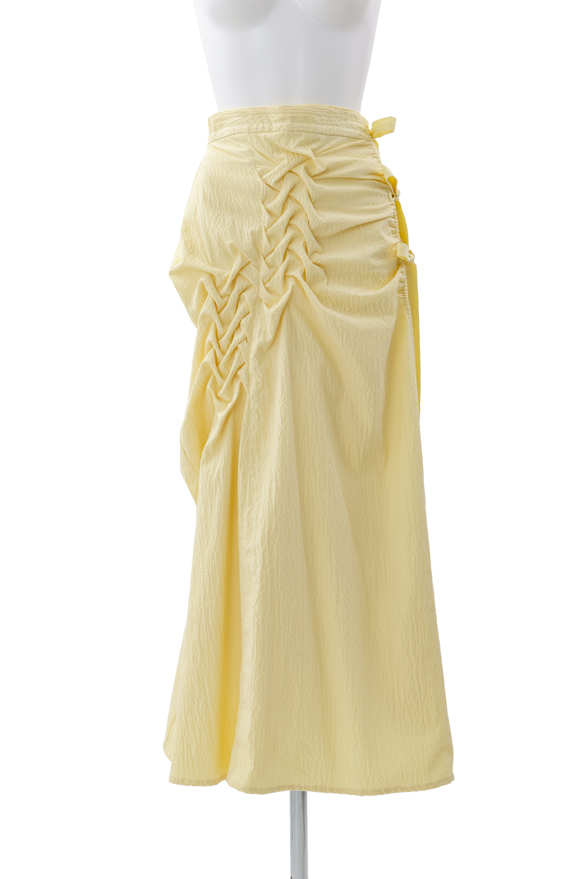 Ripple hakama skirt - Yellow