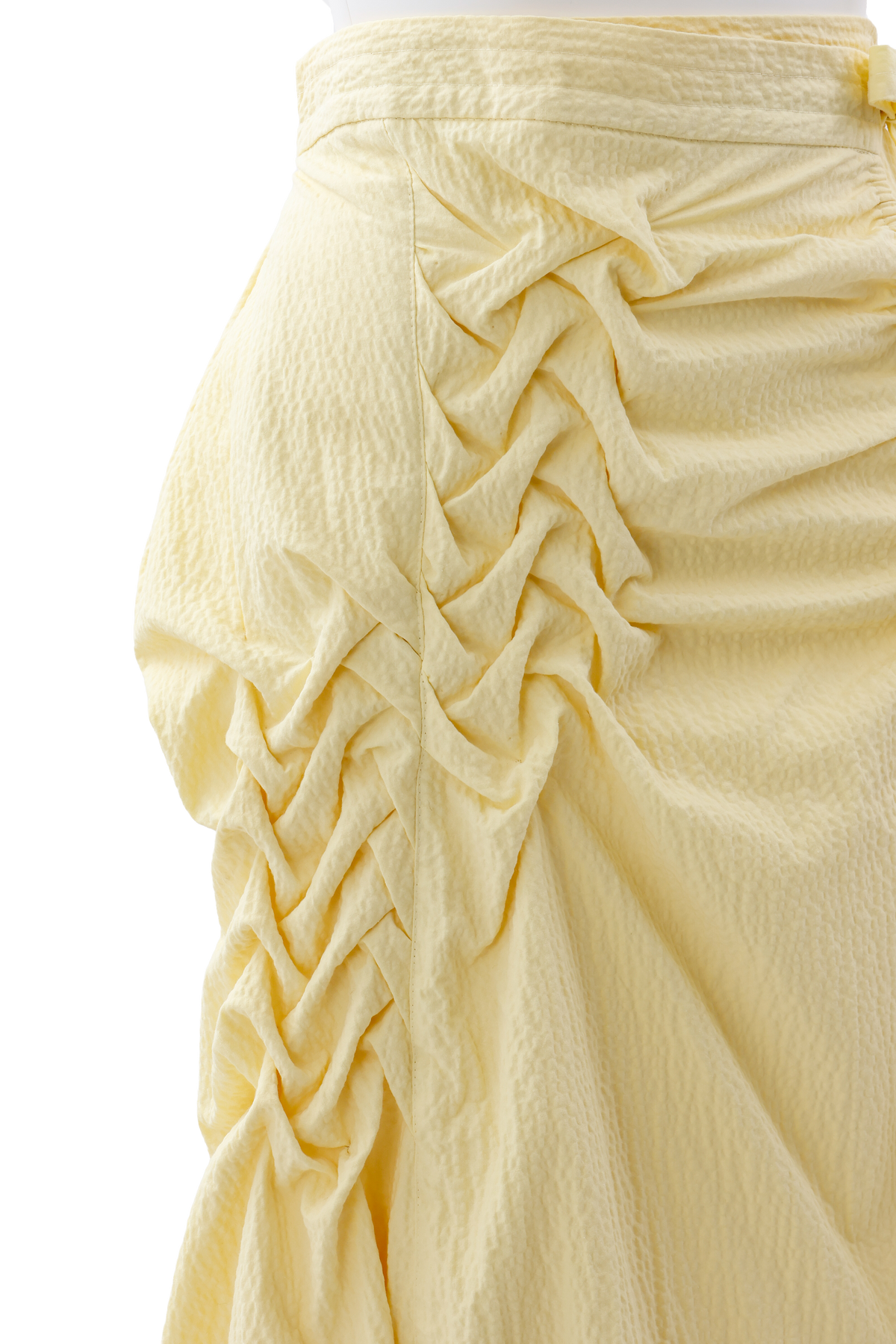 Ripple hakama skirt - Yellow