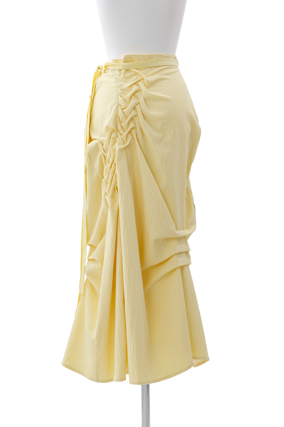 Ripple hakama skirt - Yellow