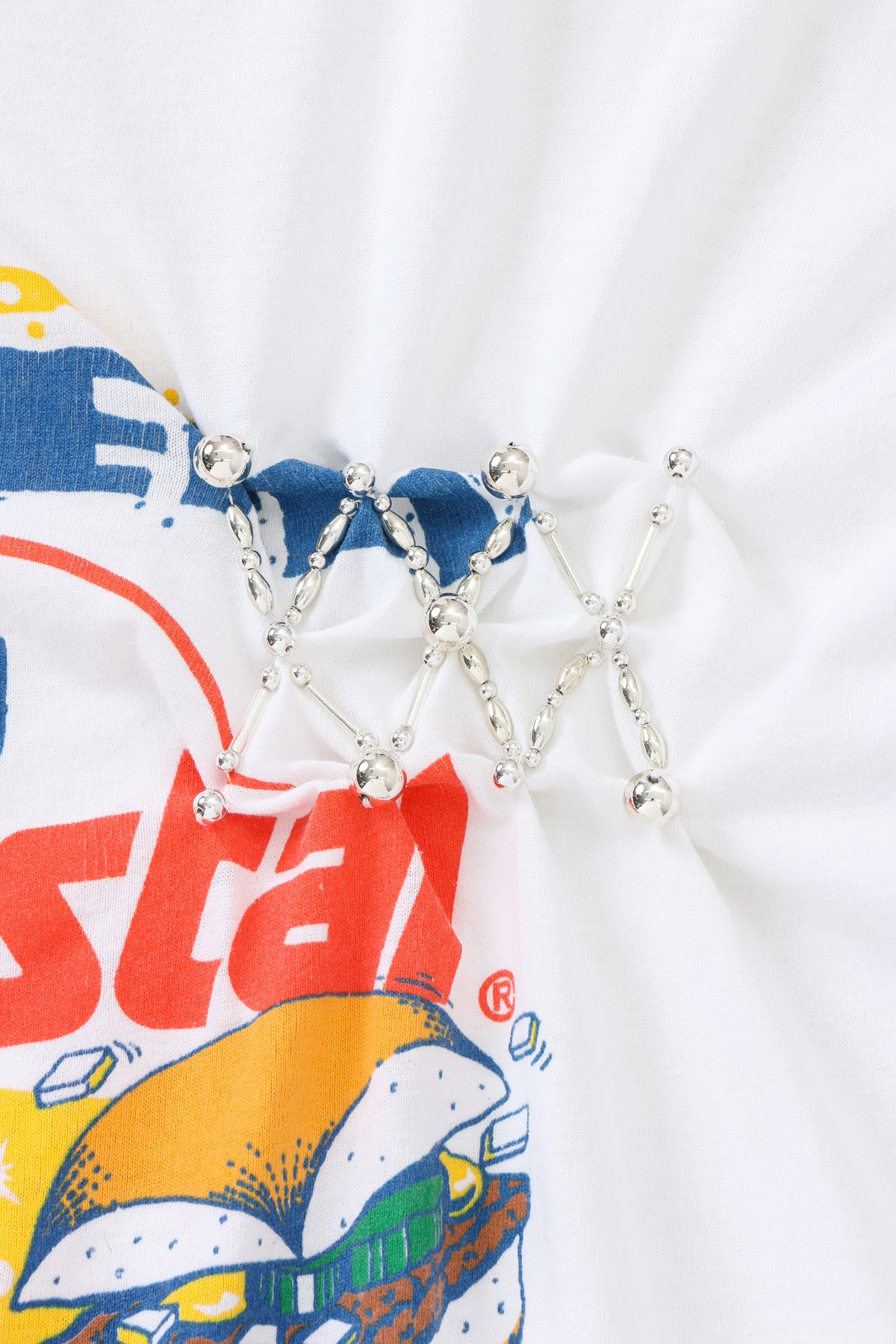ATELIER by Create Clair / Remake Tee- metal smocking