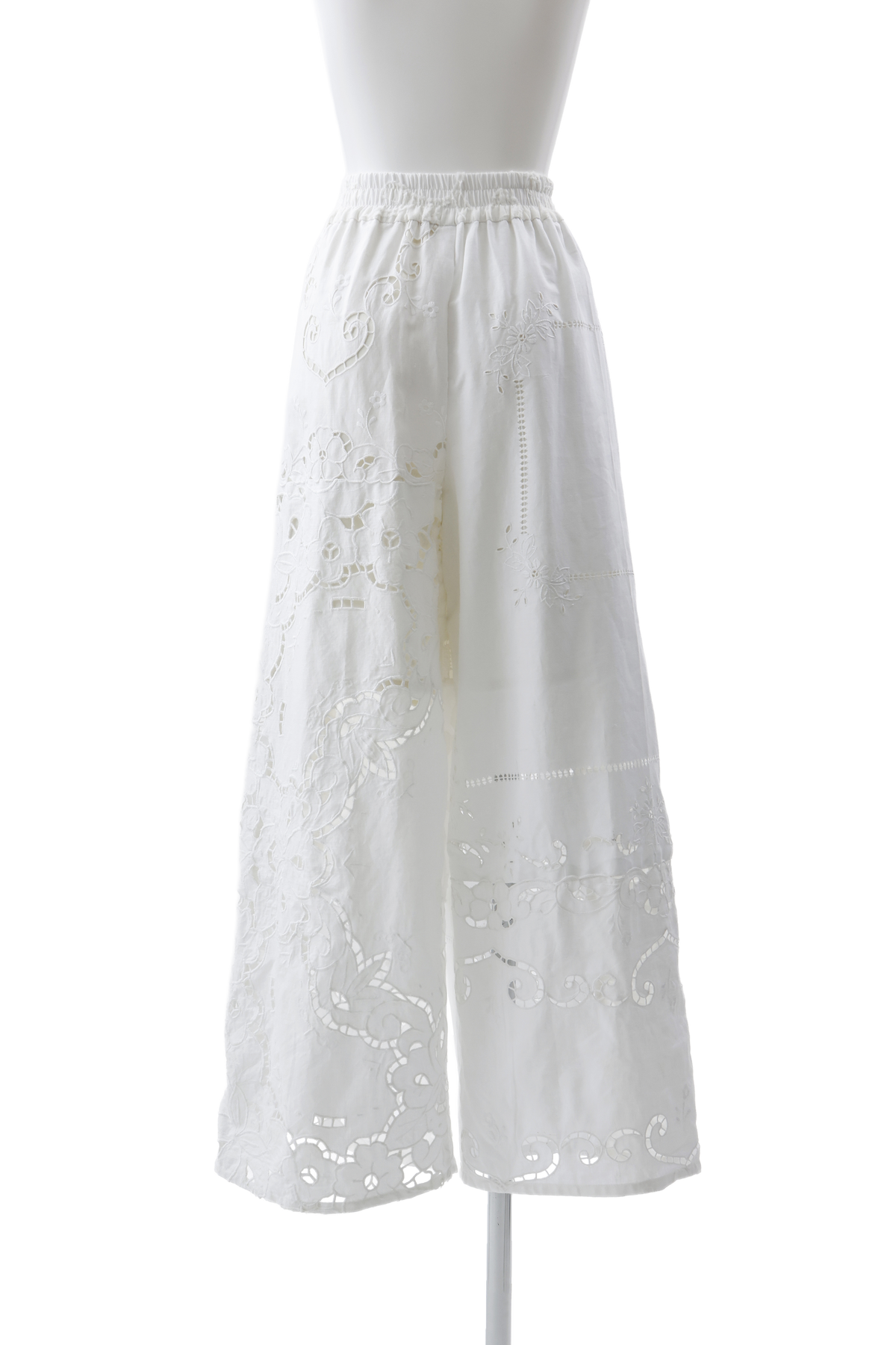 ATELIER by Create Clair / Vintage patchwork pants - Off-white