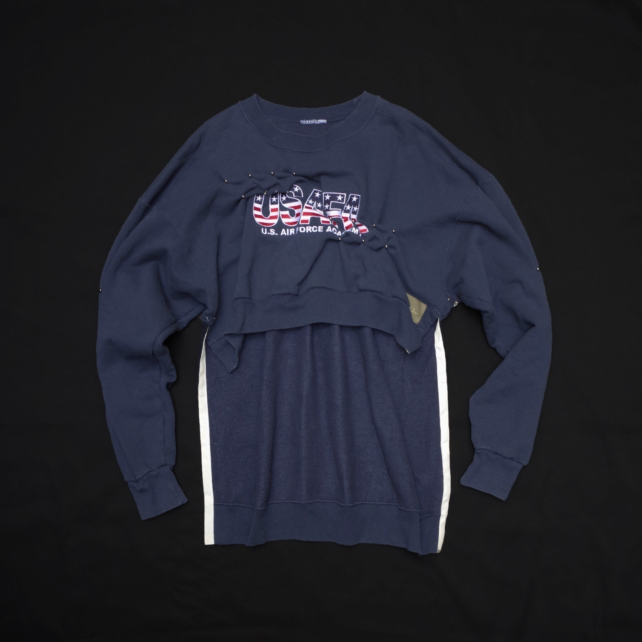 ATELIER by Create Clair / Remake Front Short Sweat - 2 - Navy