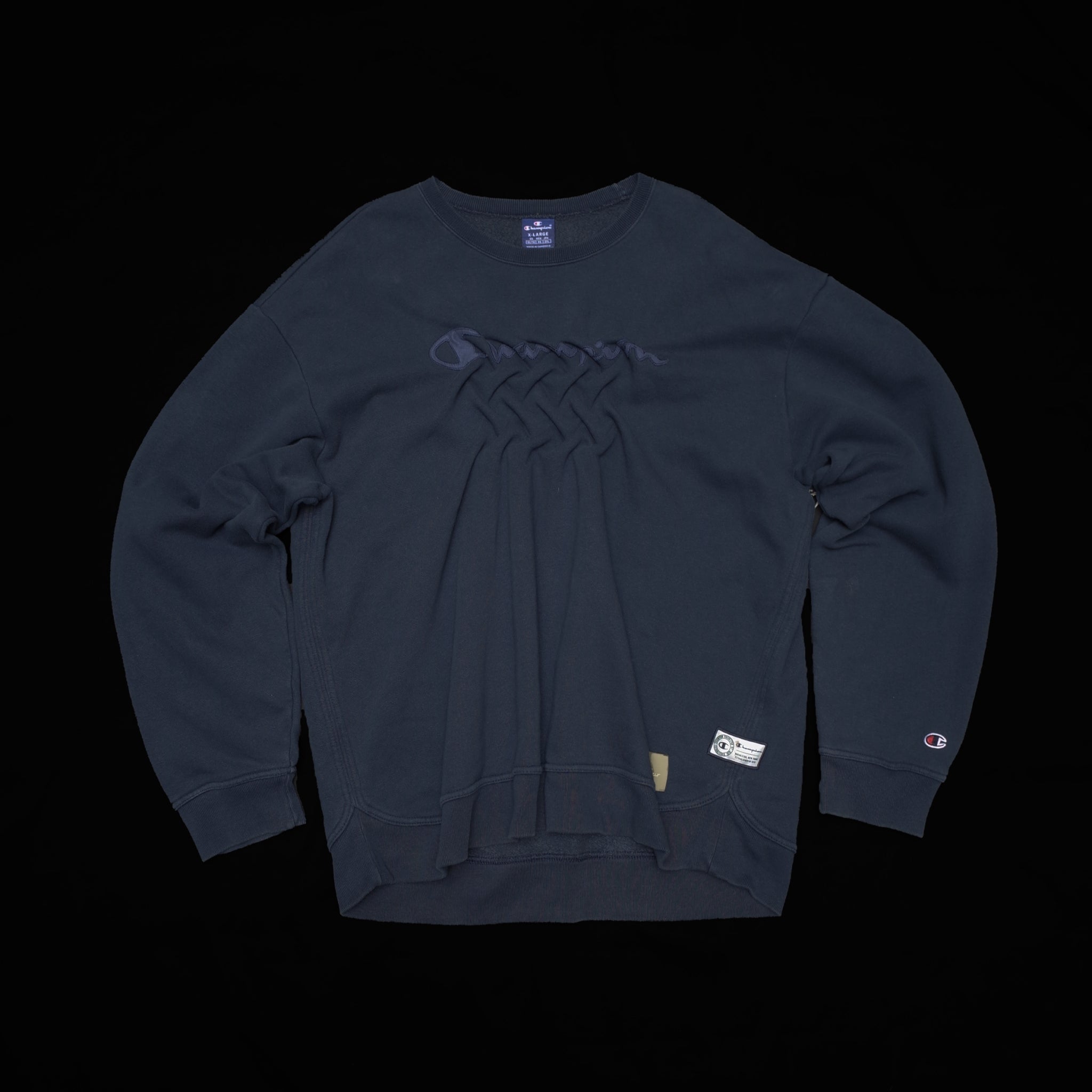 ATELIER by Create Clair / Remake Smocking Sweat - 1 - Navy