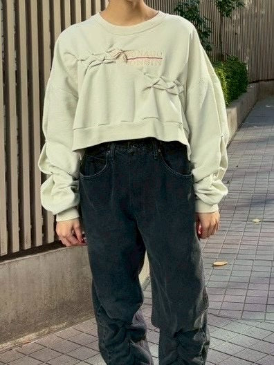 ATELIER by Create Clair / Remake Sweat - short - 1 - Beige