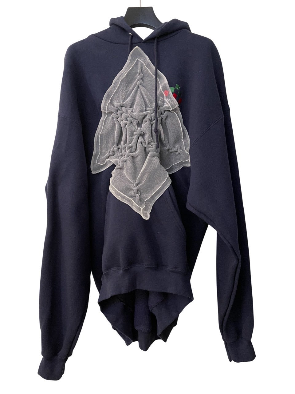 Remake sweat - organdy - Navy