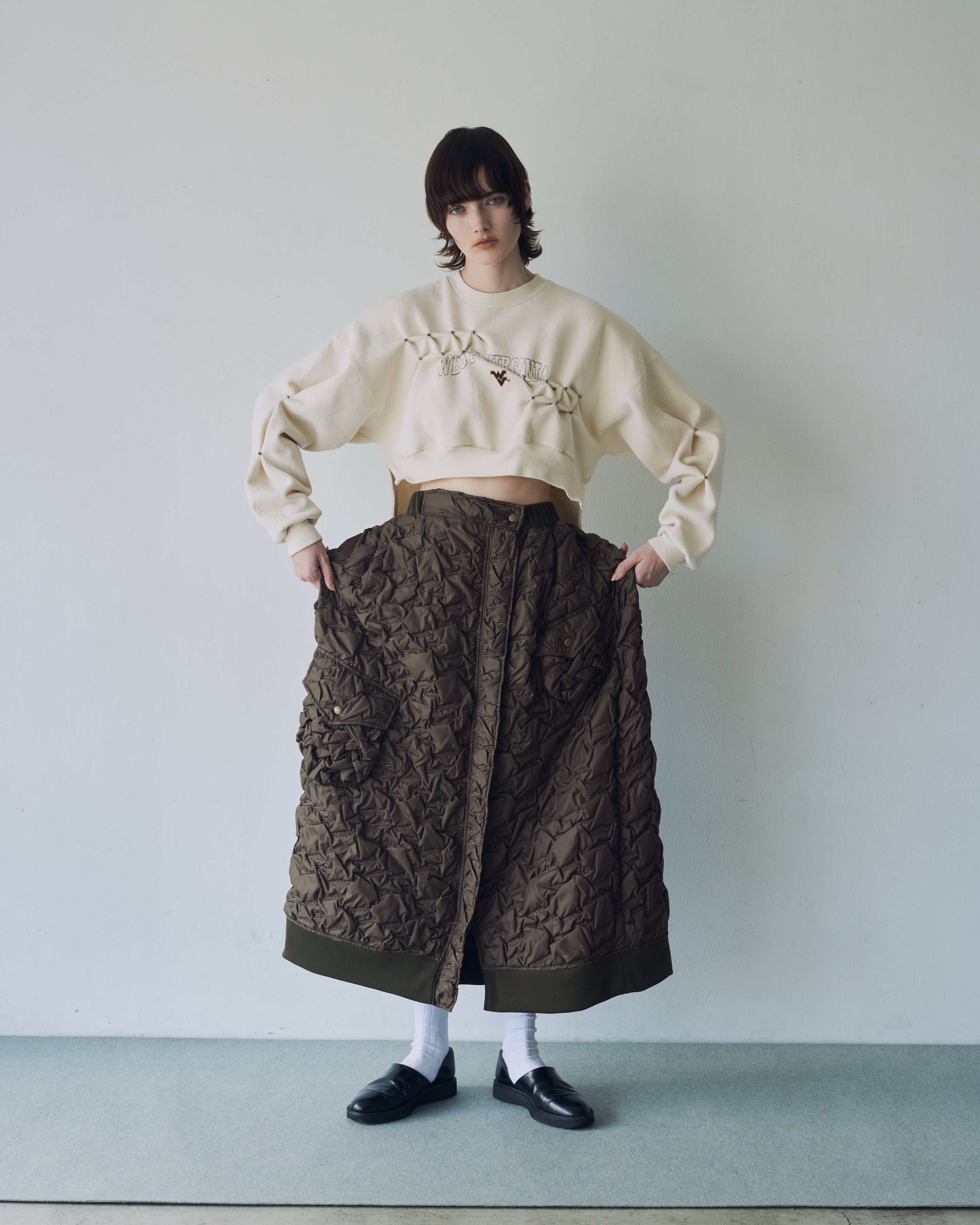 ATELIER by Create Clair / Remake - short - Gray