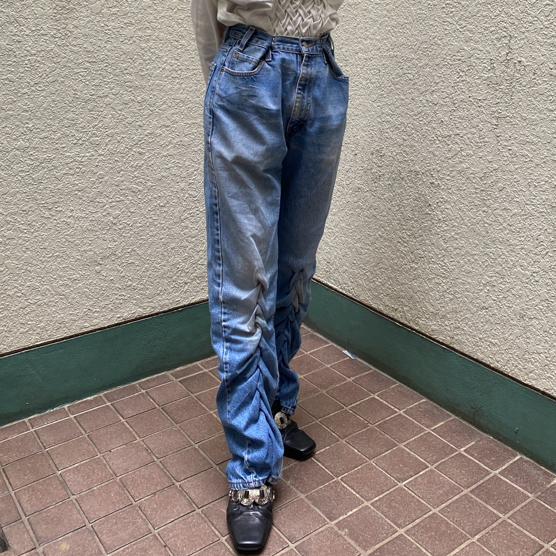 ATELIER by Create Clair / Remake denim - Blue - M