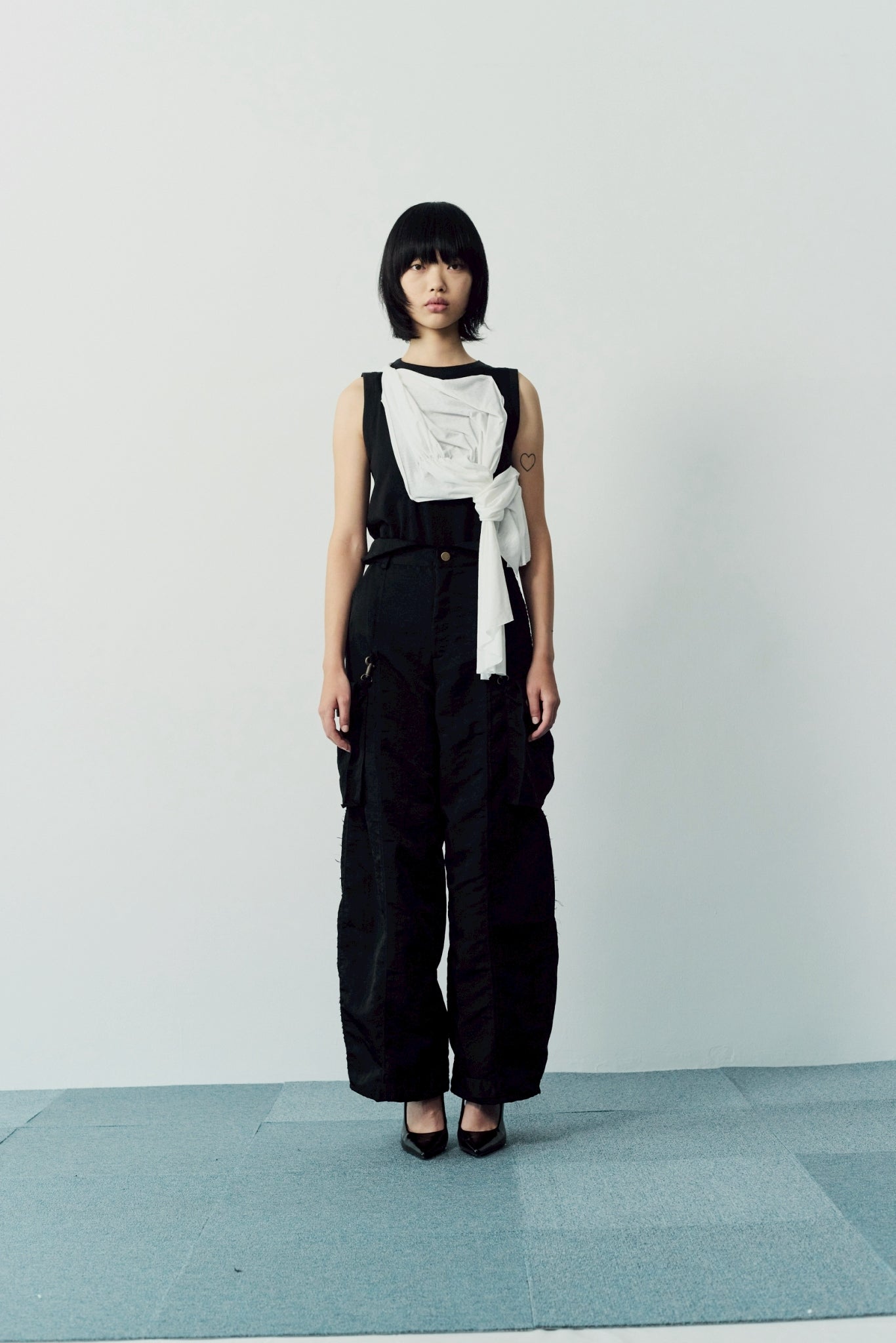 Military shrink pants - Black