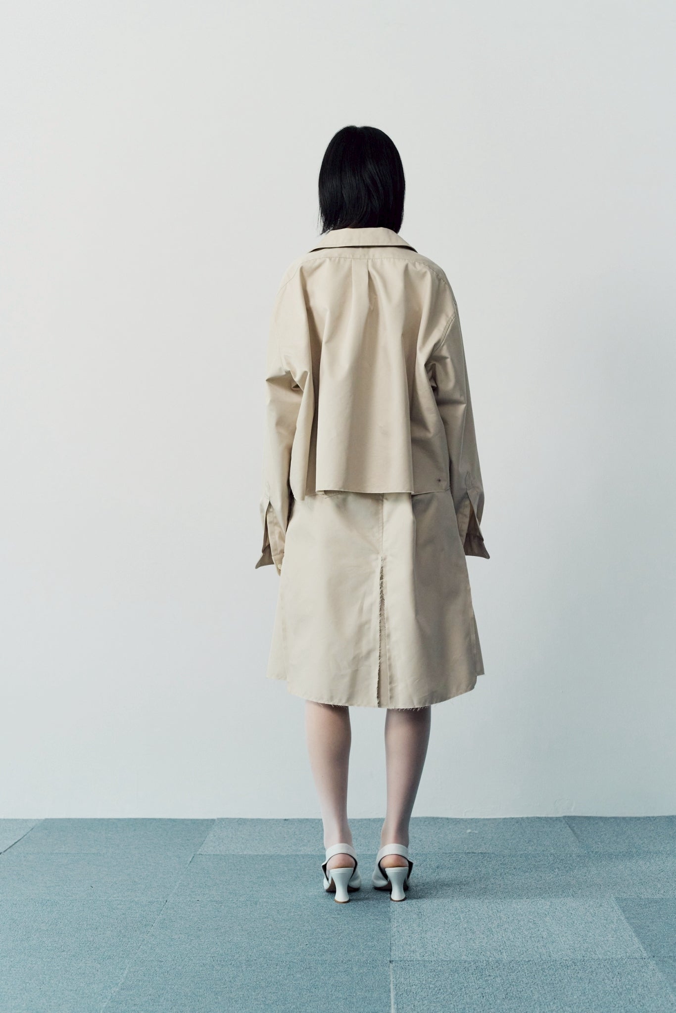 Nee flare skirt - Beige