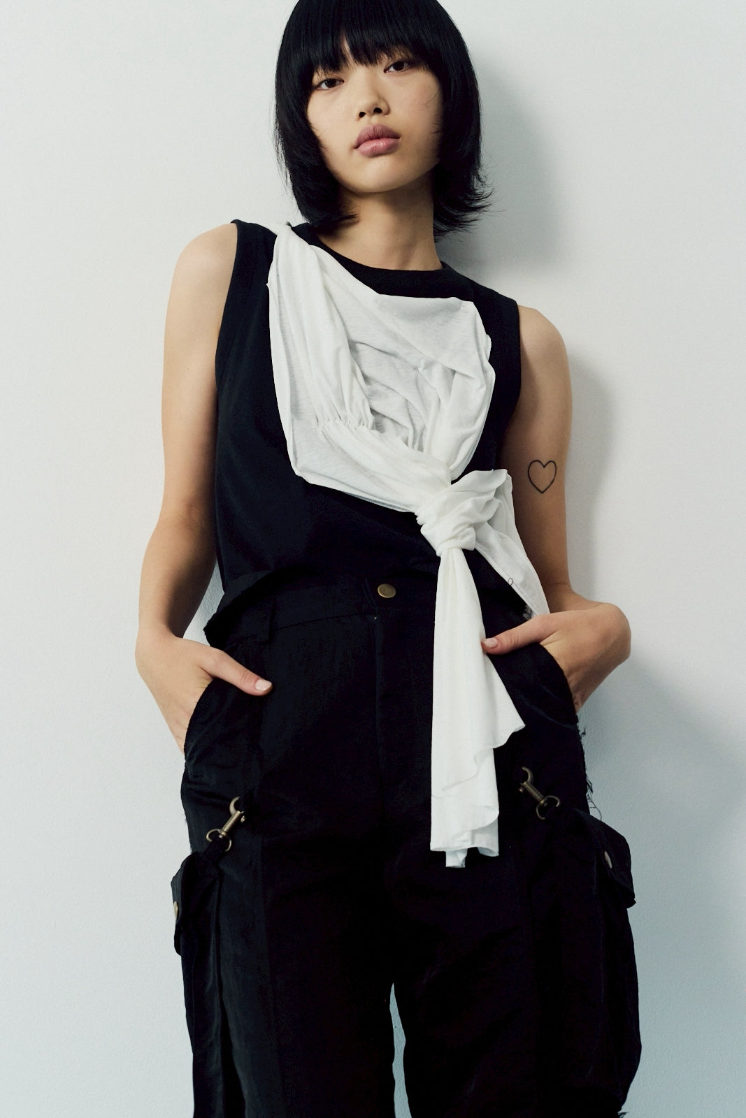 Military shrink pants - Black