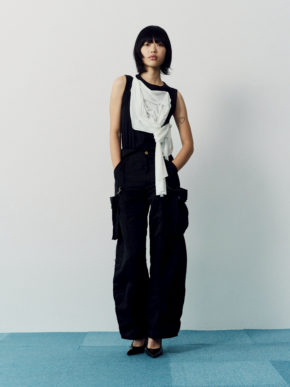 Military shrink pants - Black