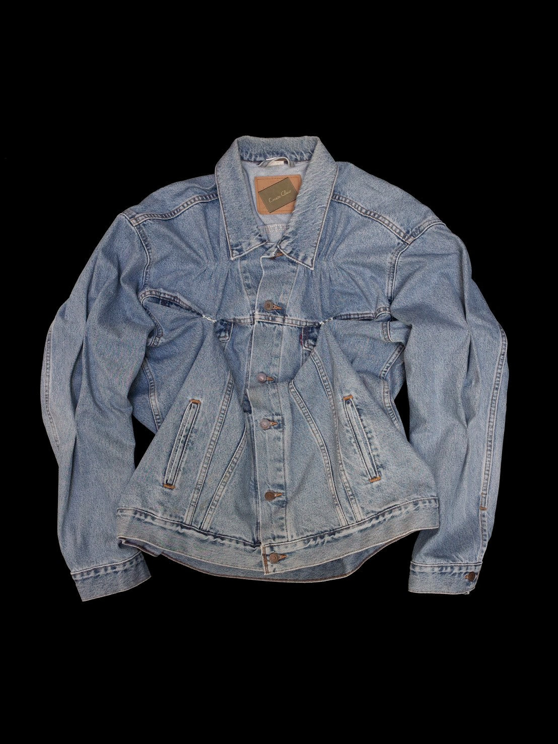 ATELIER by Create Clair / Remake denim jacket - Blue