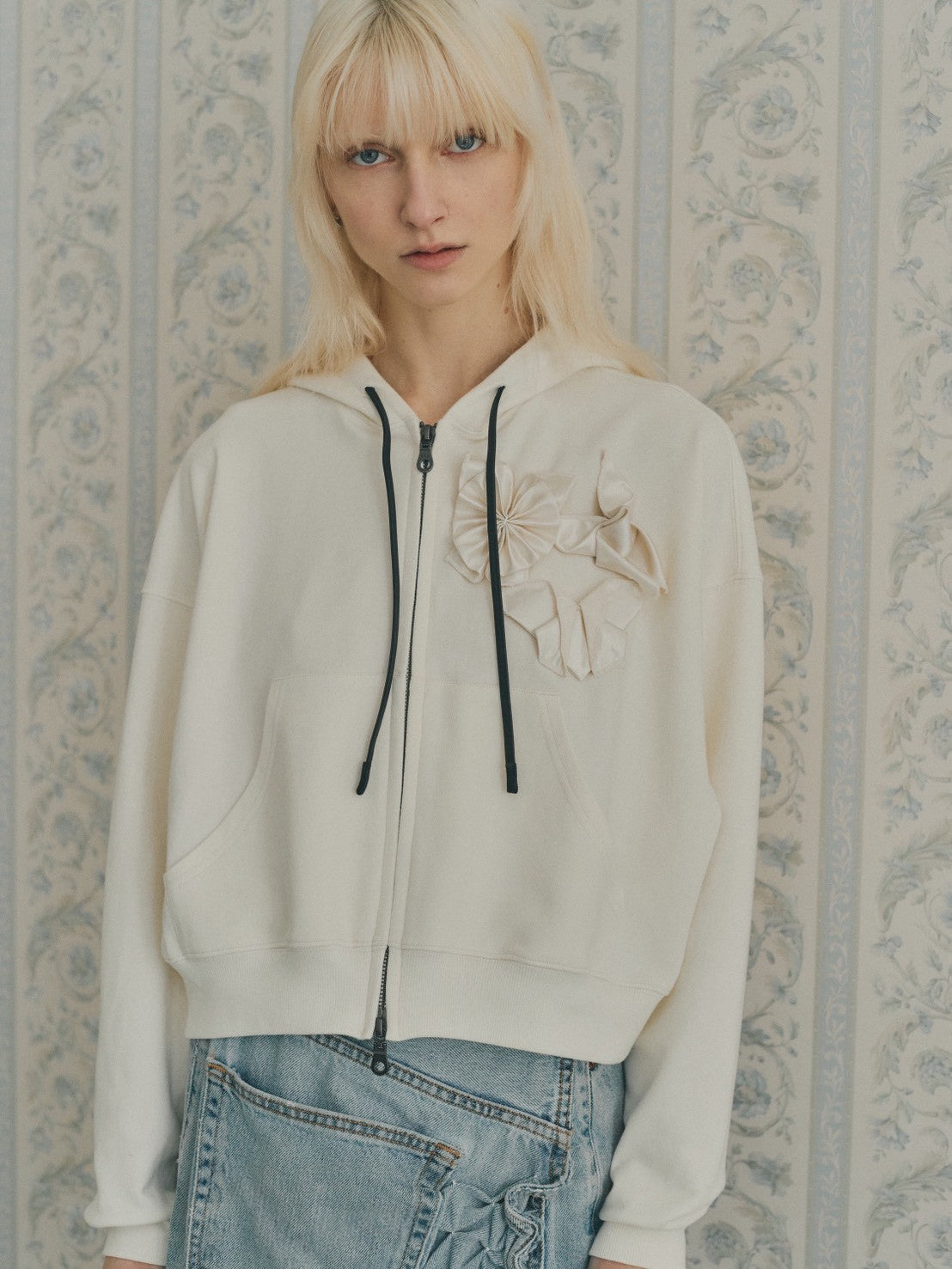 Origami parker - Ivory