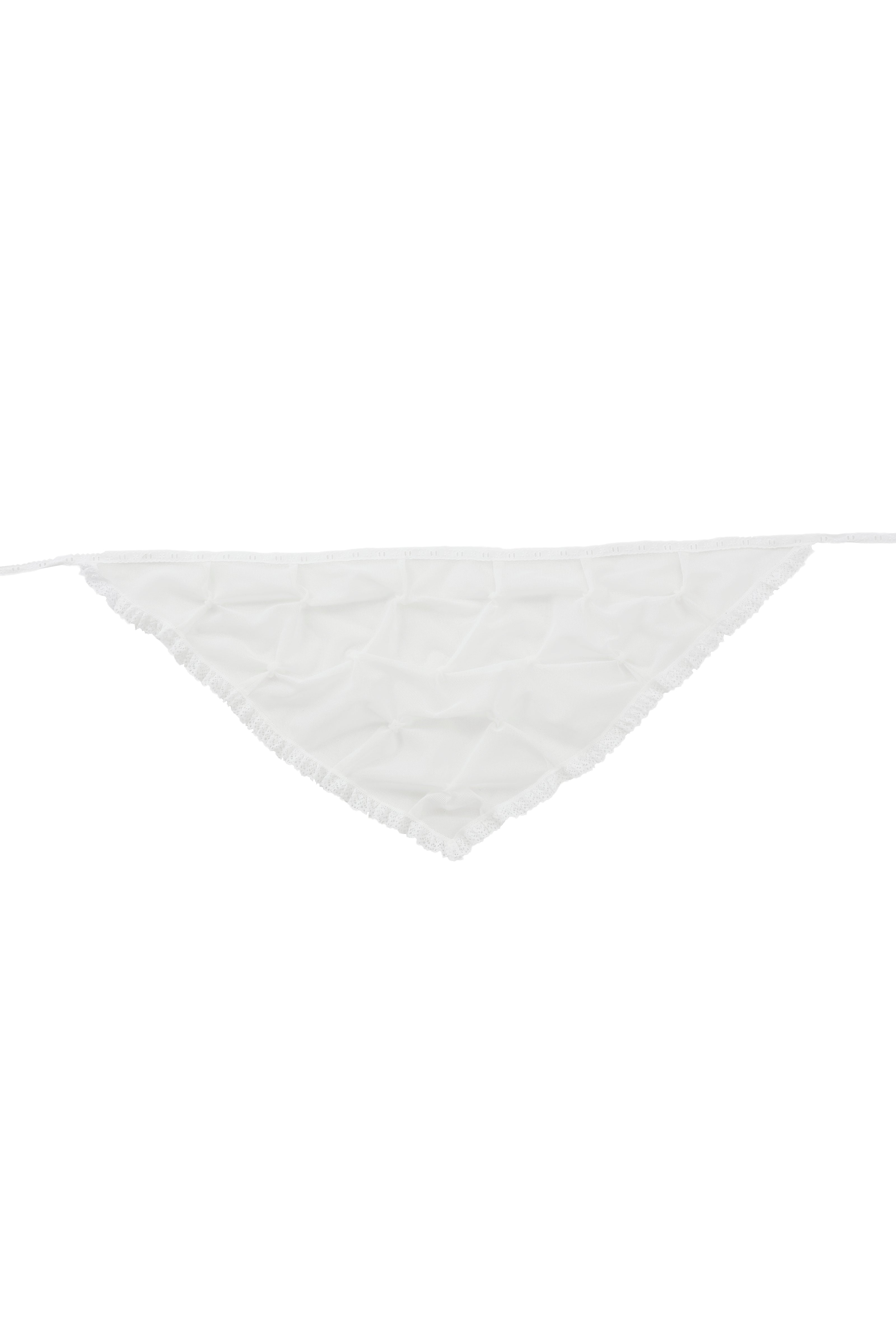 bouquet bandanna - White