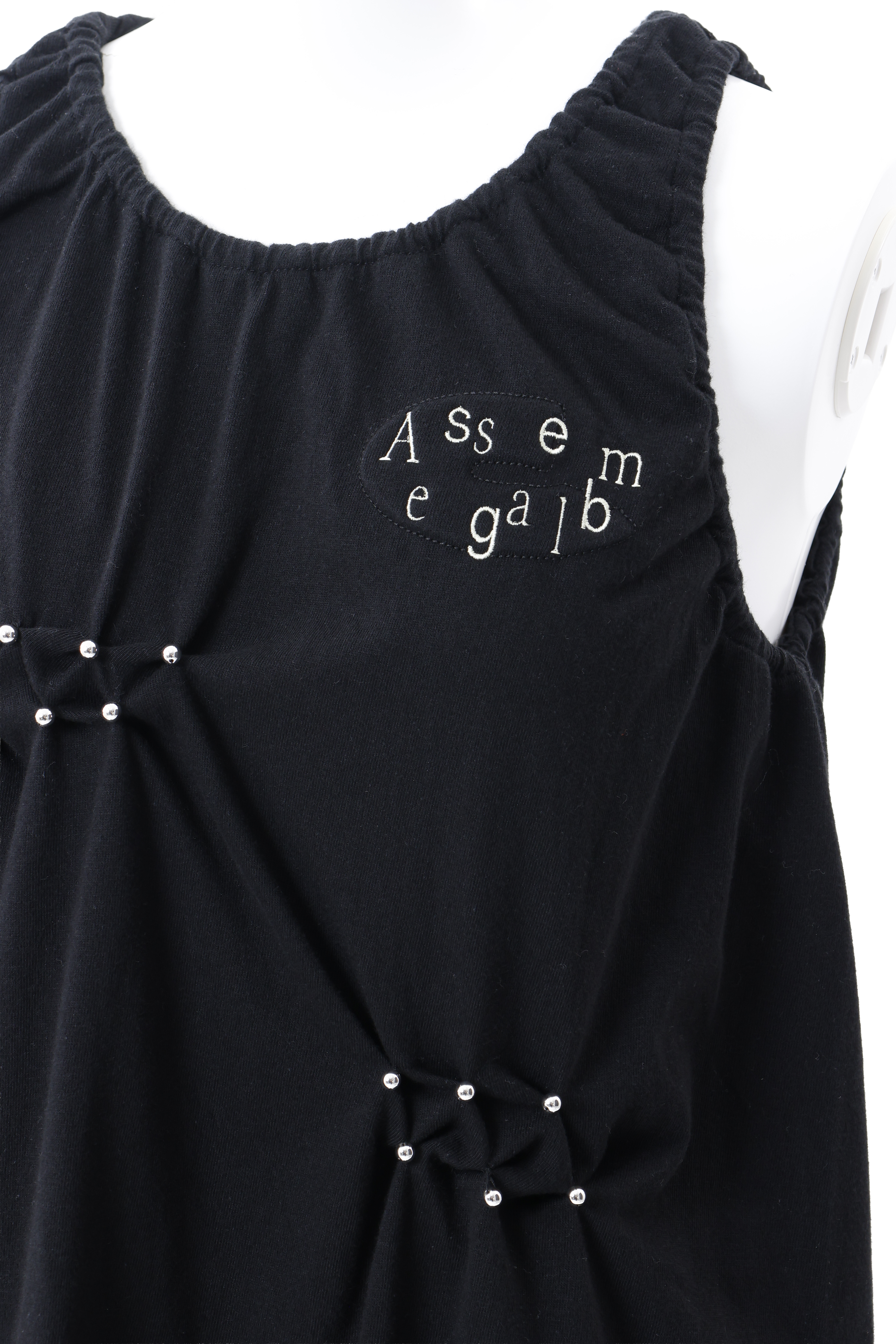 Assemblage smocking gather tank top - Black