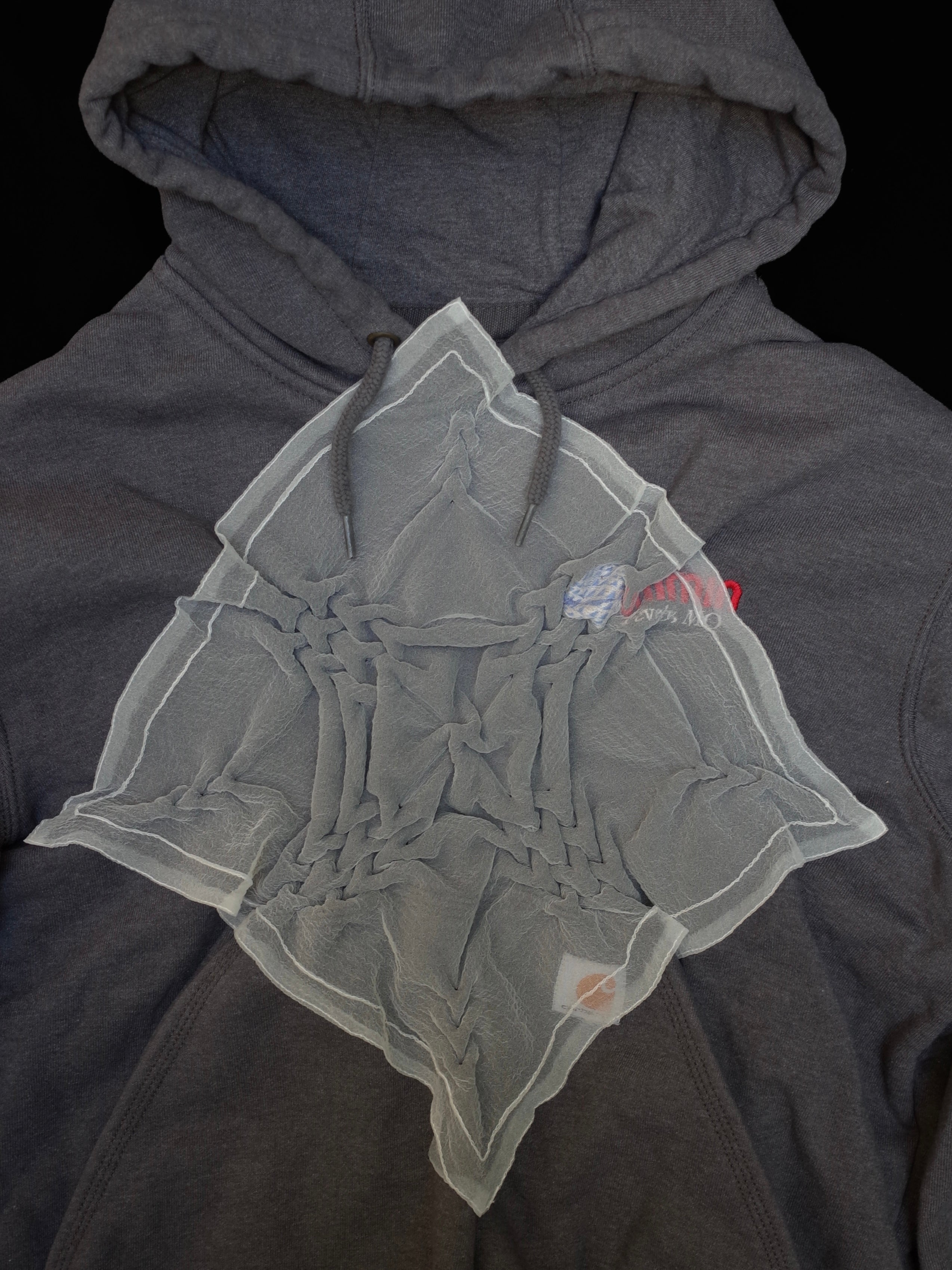 ATELIER by Create Clair / Remake sweat - organdy - 2 - Black