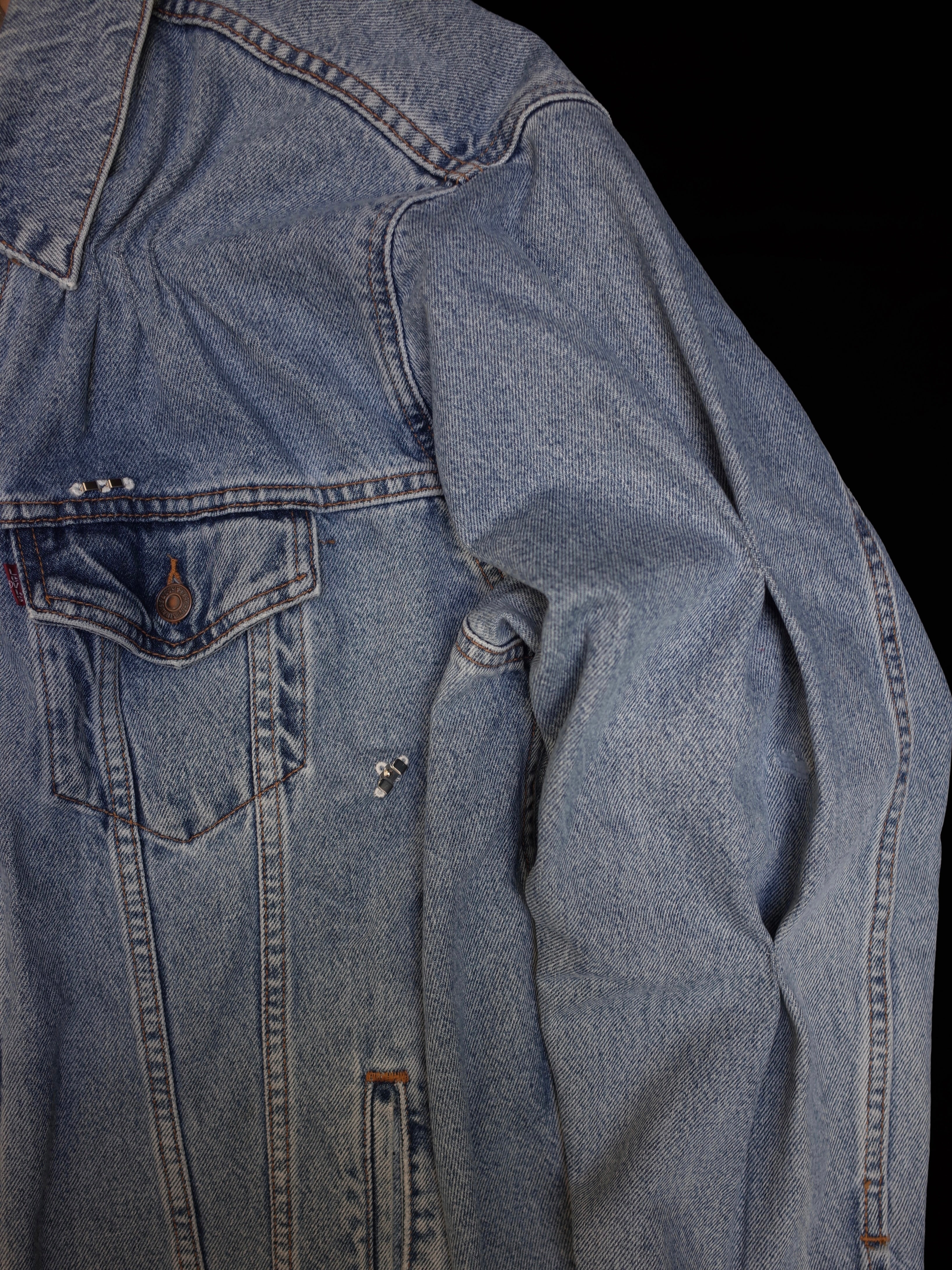 ATELIER by Create Clair / Remake denim jacket - Blue