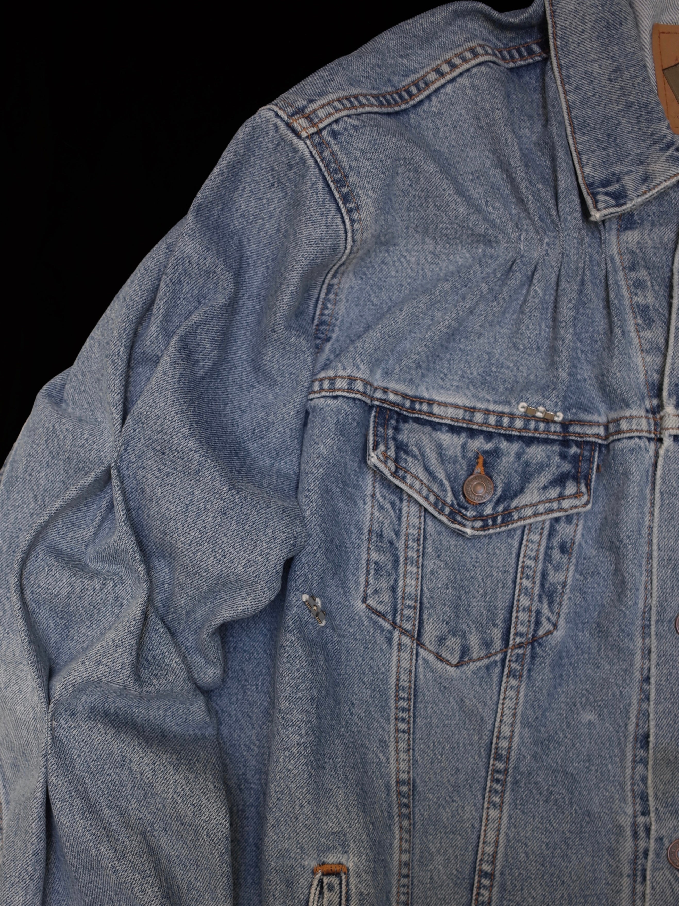 ATELIER by Create Clair / Remake denim jacket - Blue