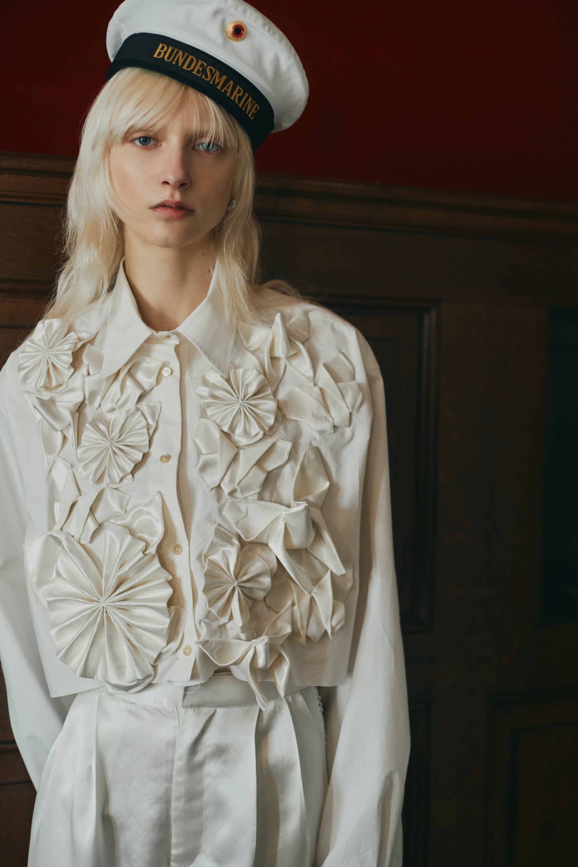 Origami shirt - Ivory