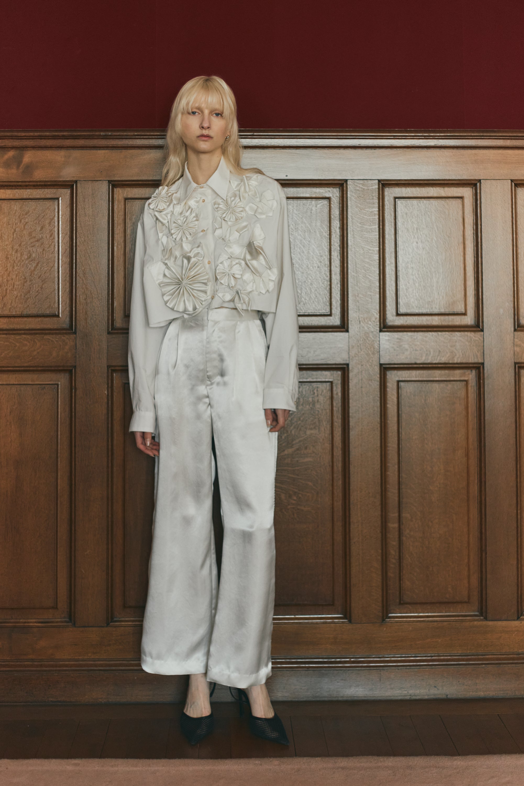 Origami shirt - Ivory