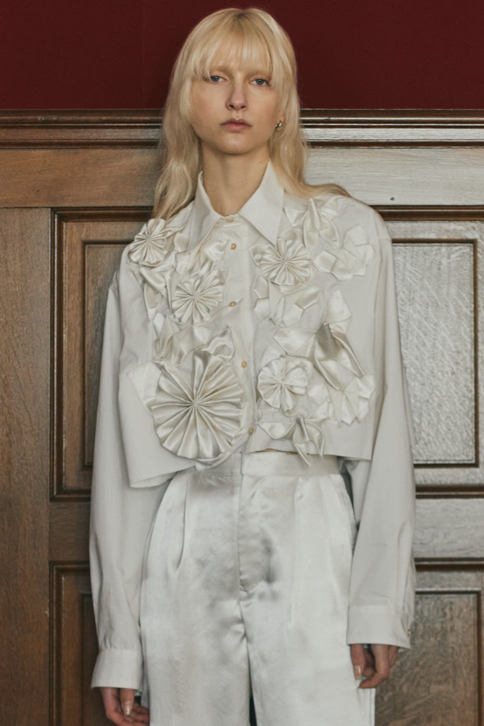 Origami shirt - Ivory