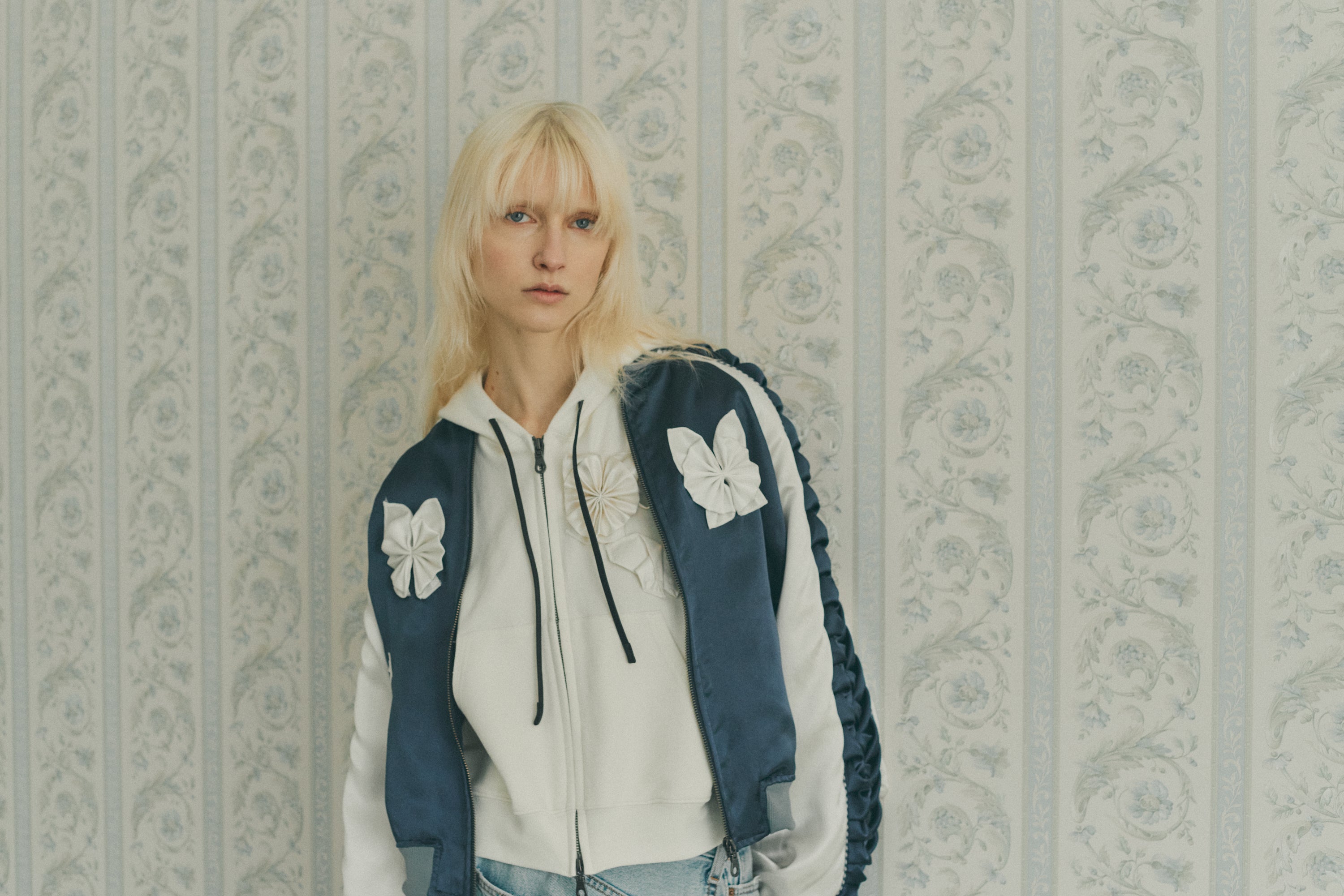 Origami parker - Ivory