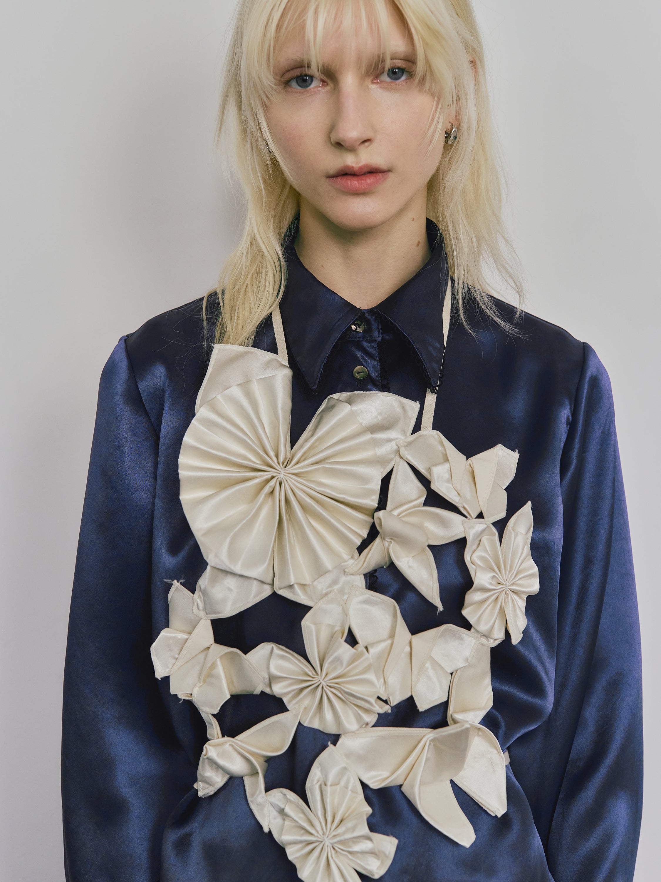 Origami bustier - Ivory