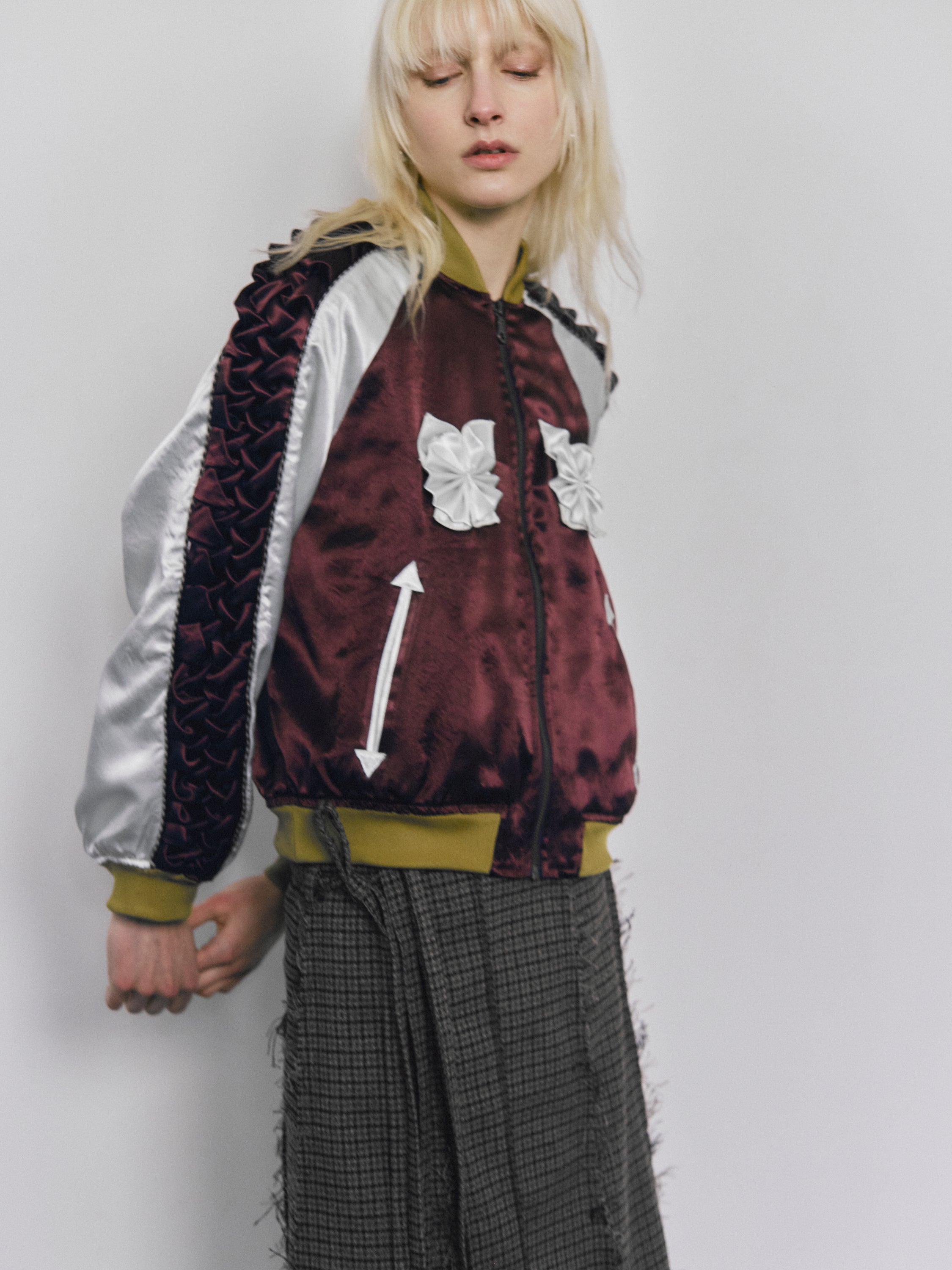 Origami sukajan - Burgundy