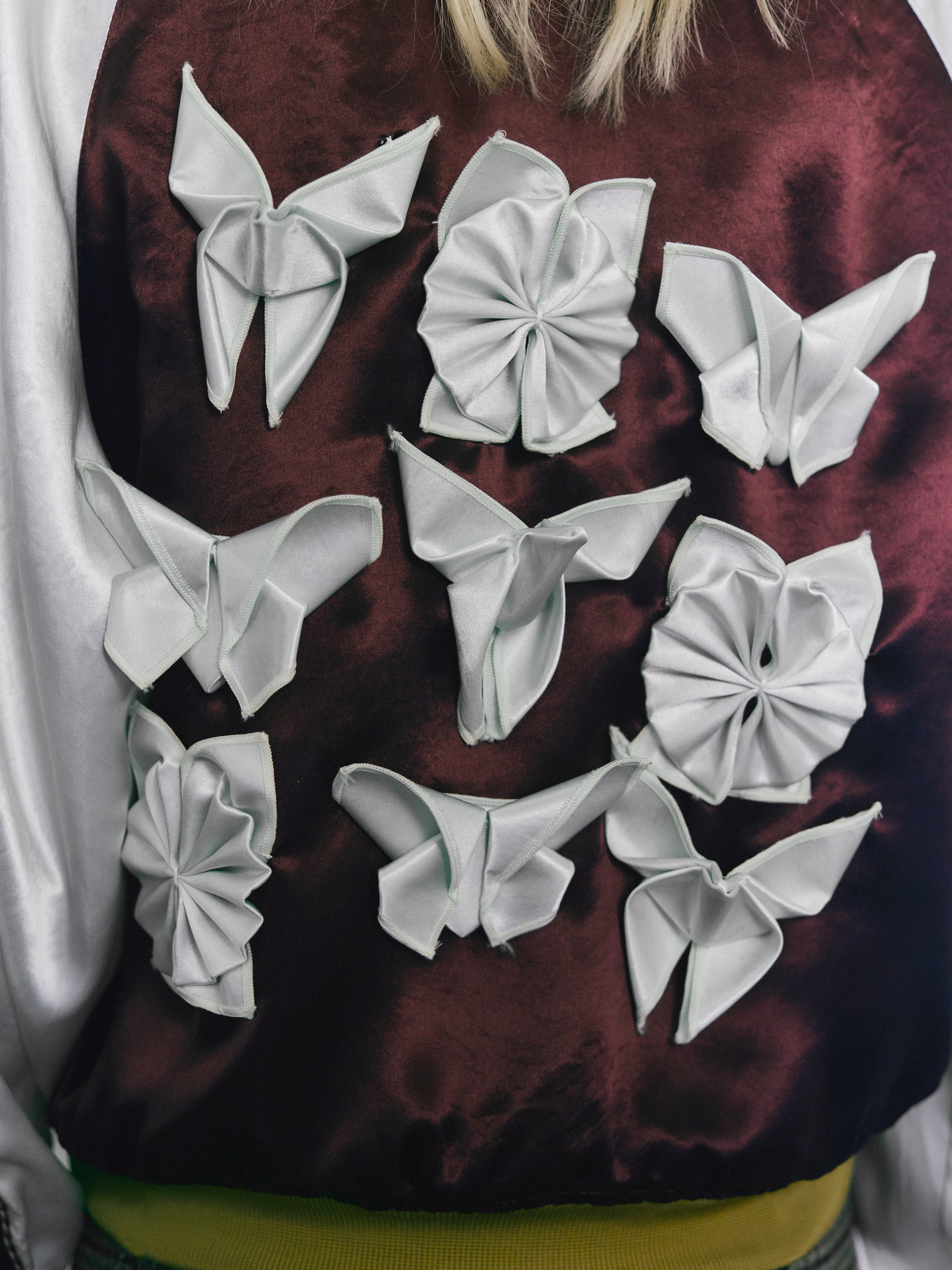 Origami sukajan - Burgundy