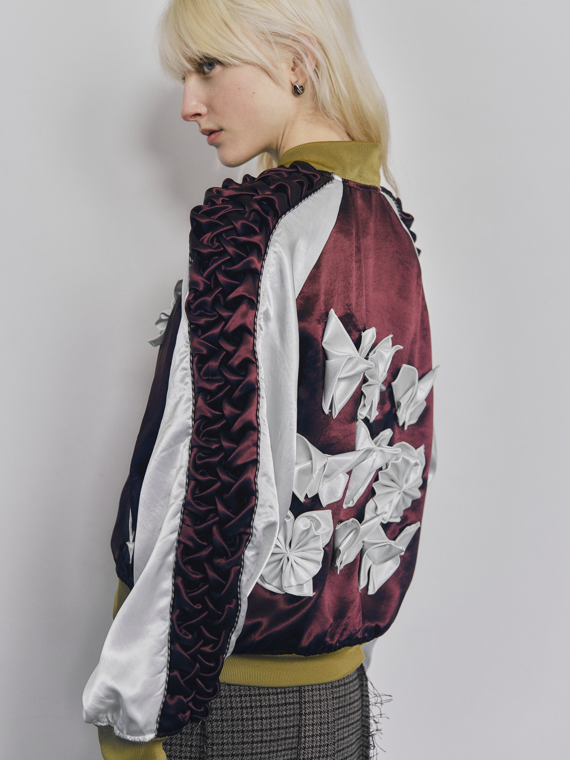 Origami sukajan - Burgundy