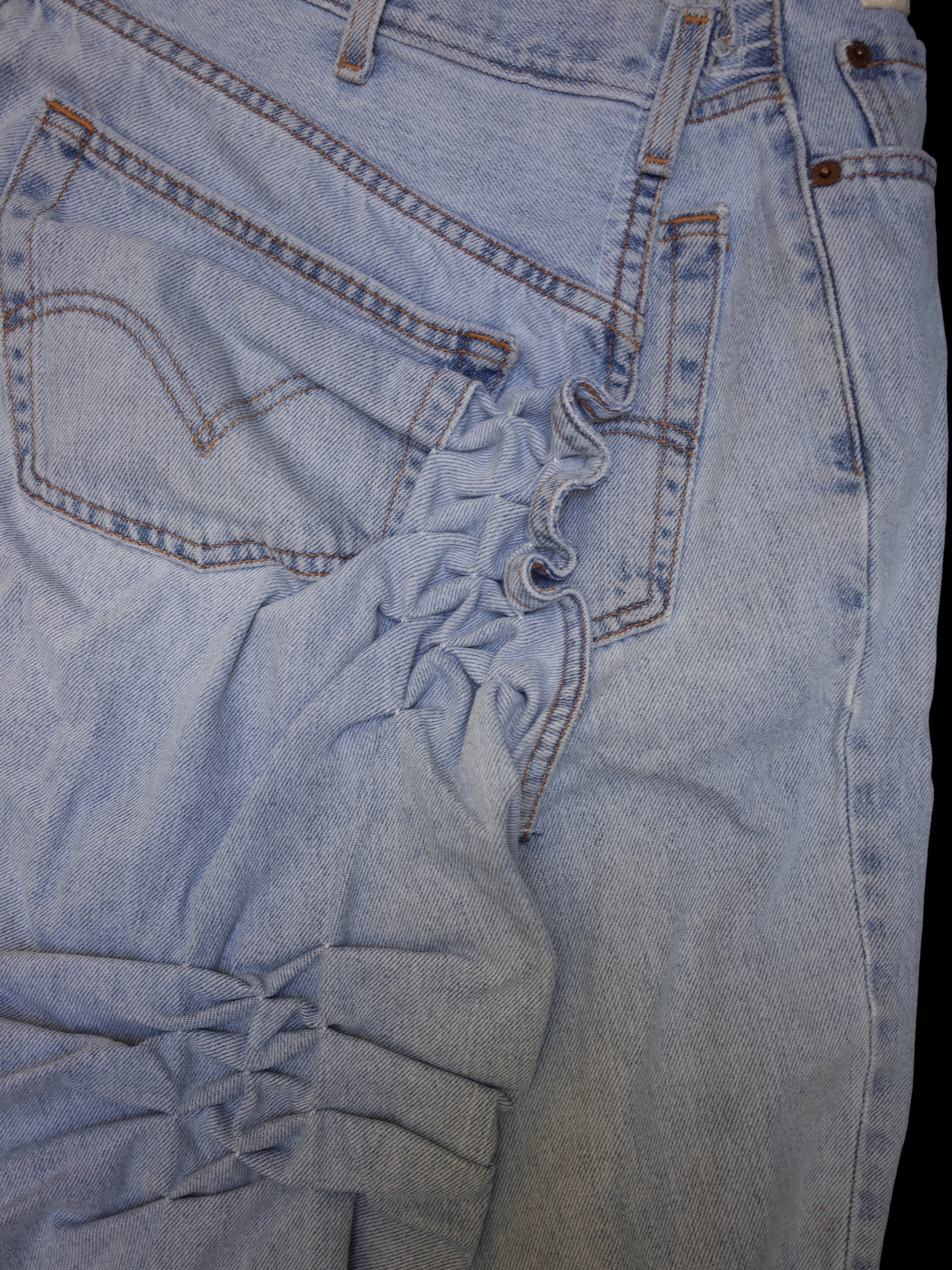 ATELIER by Create Clair / Remake denim skirt - 2 - Blue - S