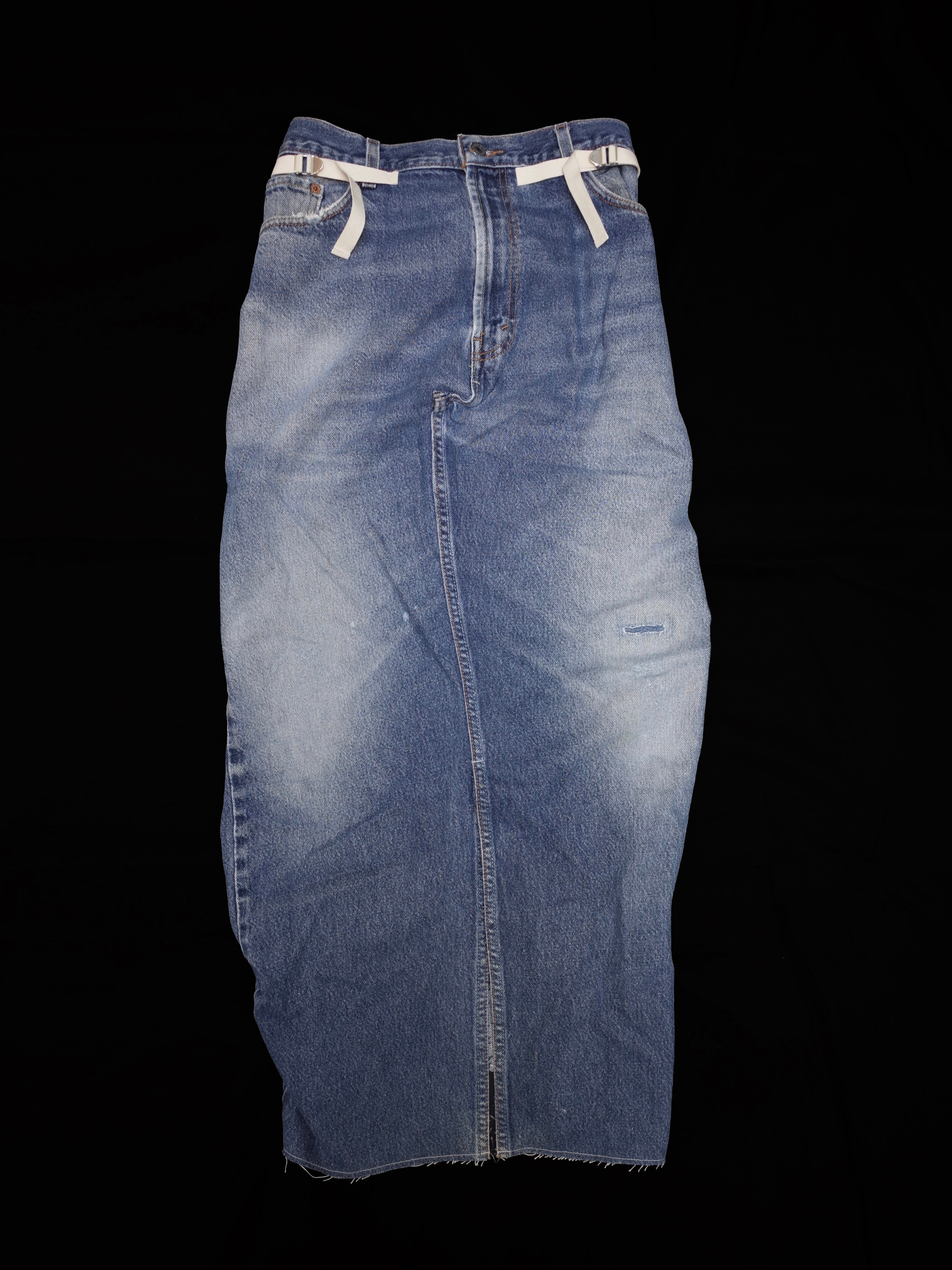 ATELIER by Create Clair / Remake denim skirt - 3 - Blue - S