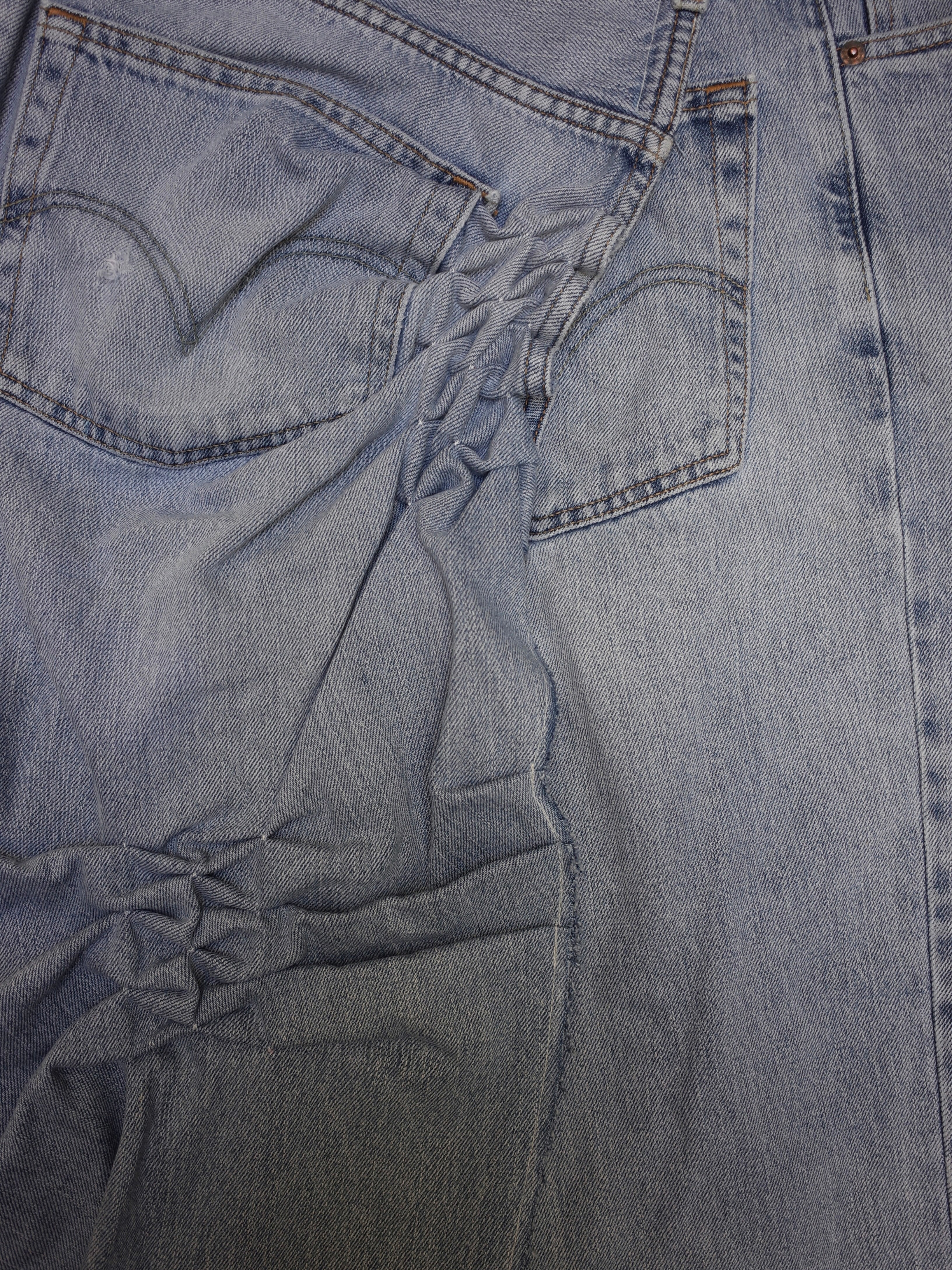 ATELIER by Create Clair / Remake denim skirt - 4 - Blue - M