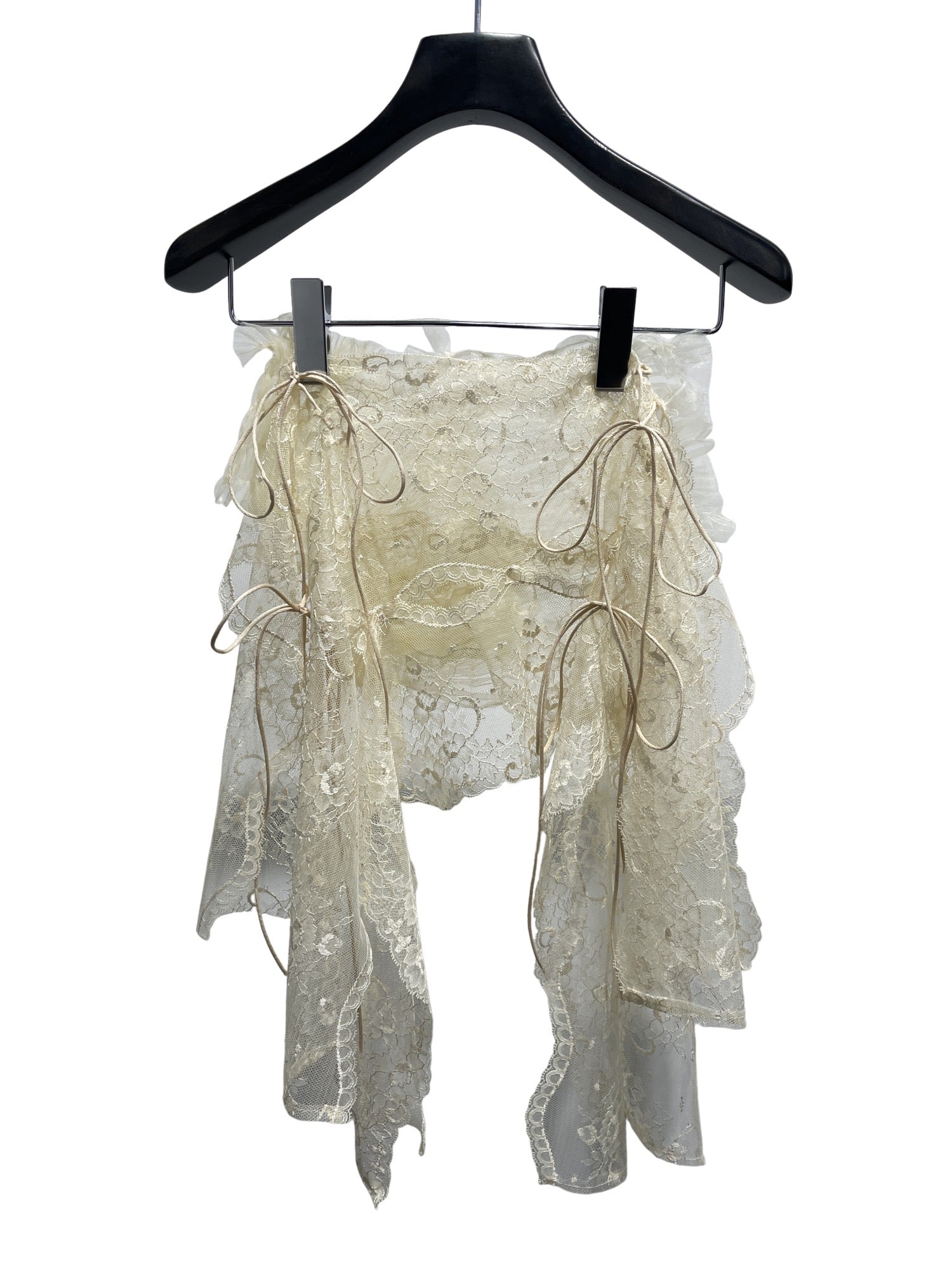 Pleatting skirt - Ivory