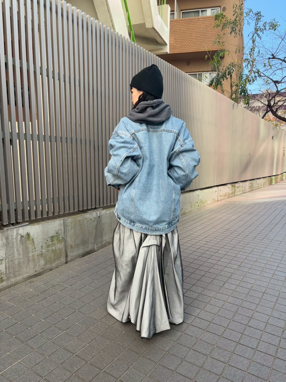 ATELIER by Create Clair / Remake denim jacket - Blue