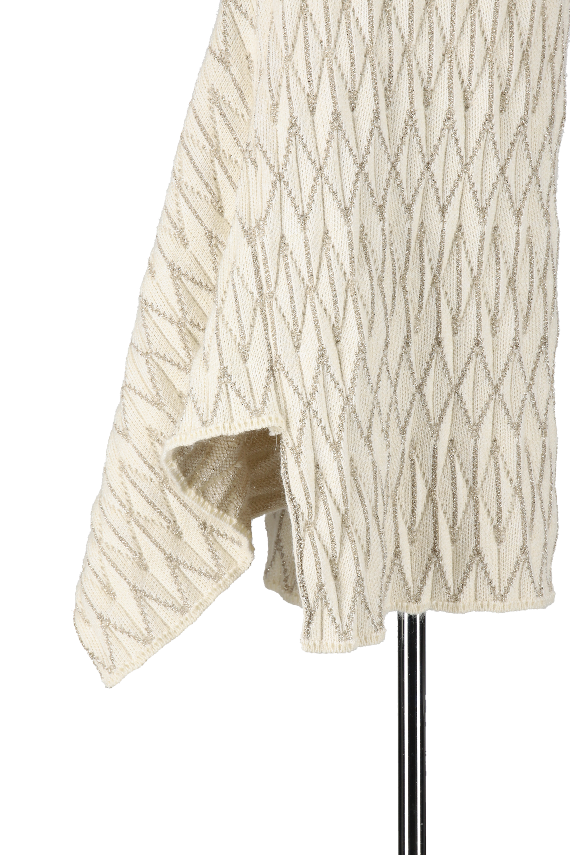 Knit pleats skirt
