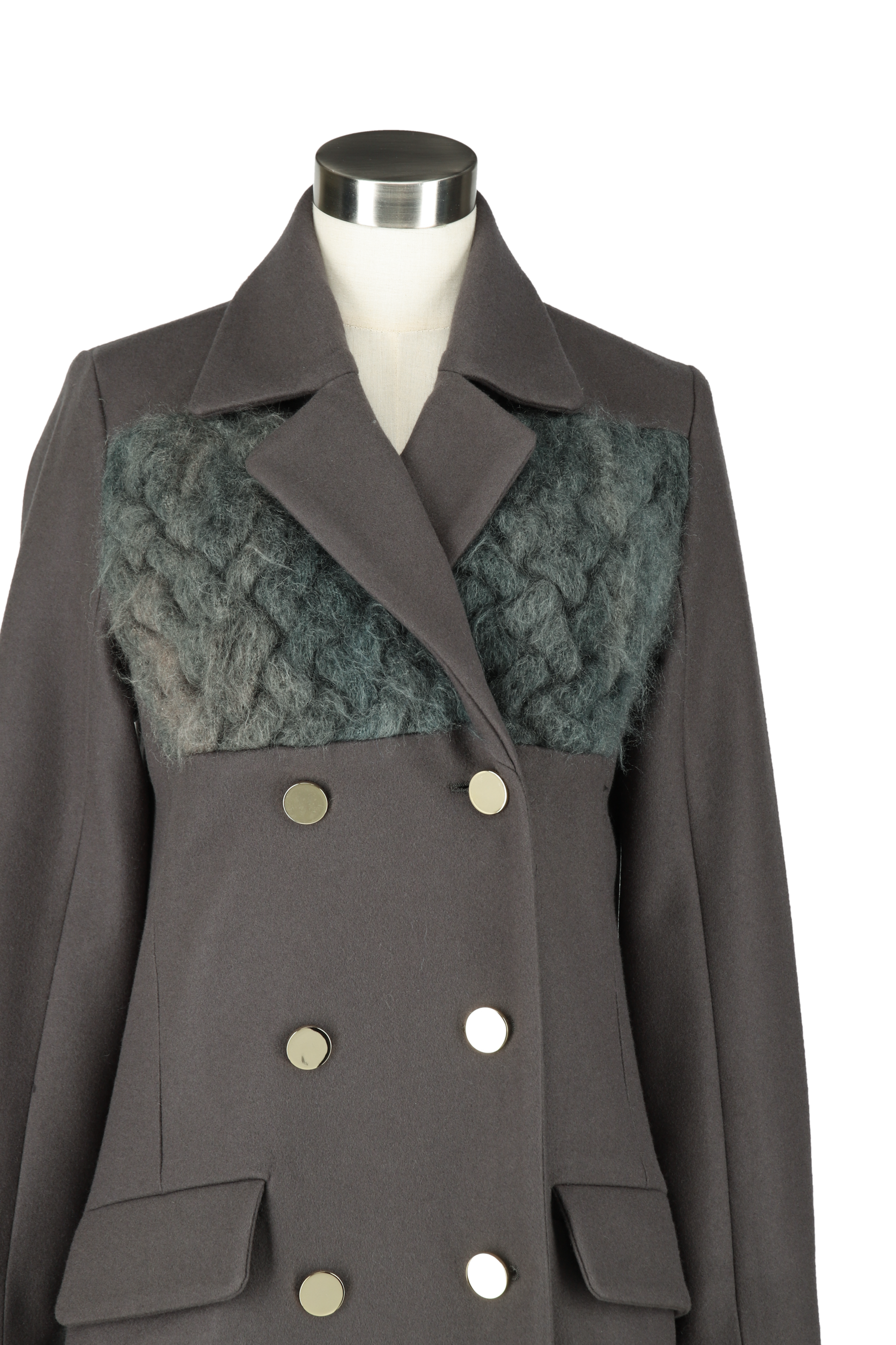 Long chester coat - Green