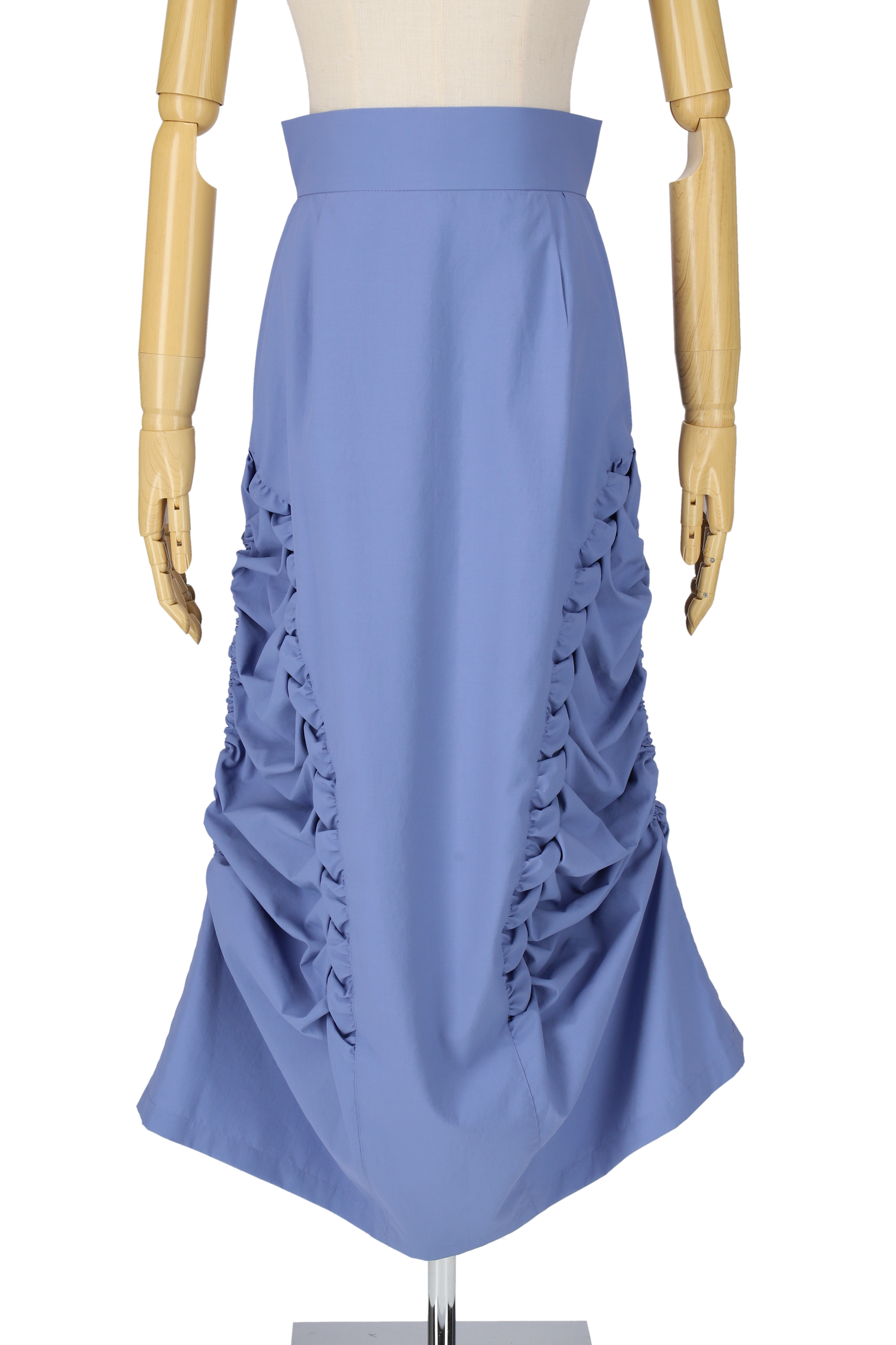 Side deformation skirt - Blue