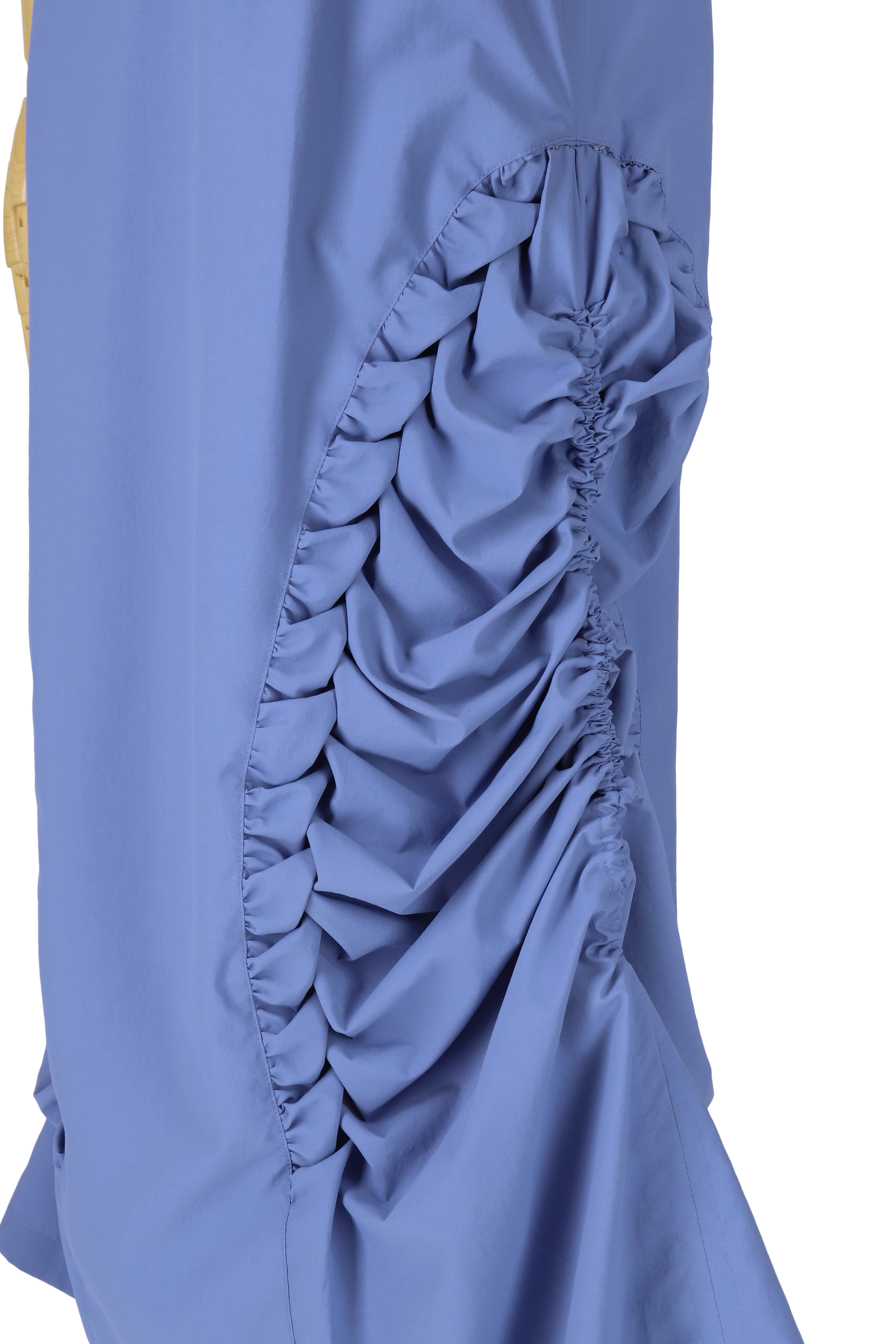 Side deformation skirt - Blue