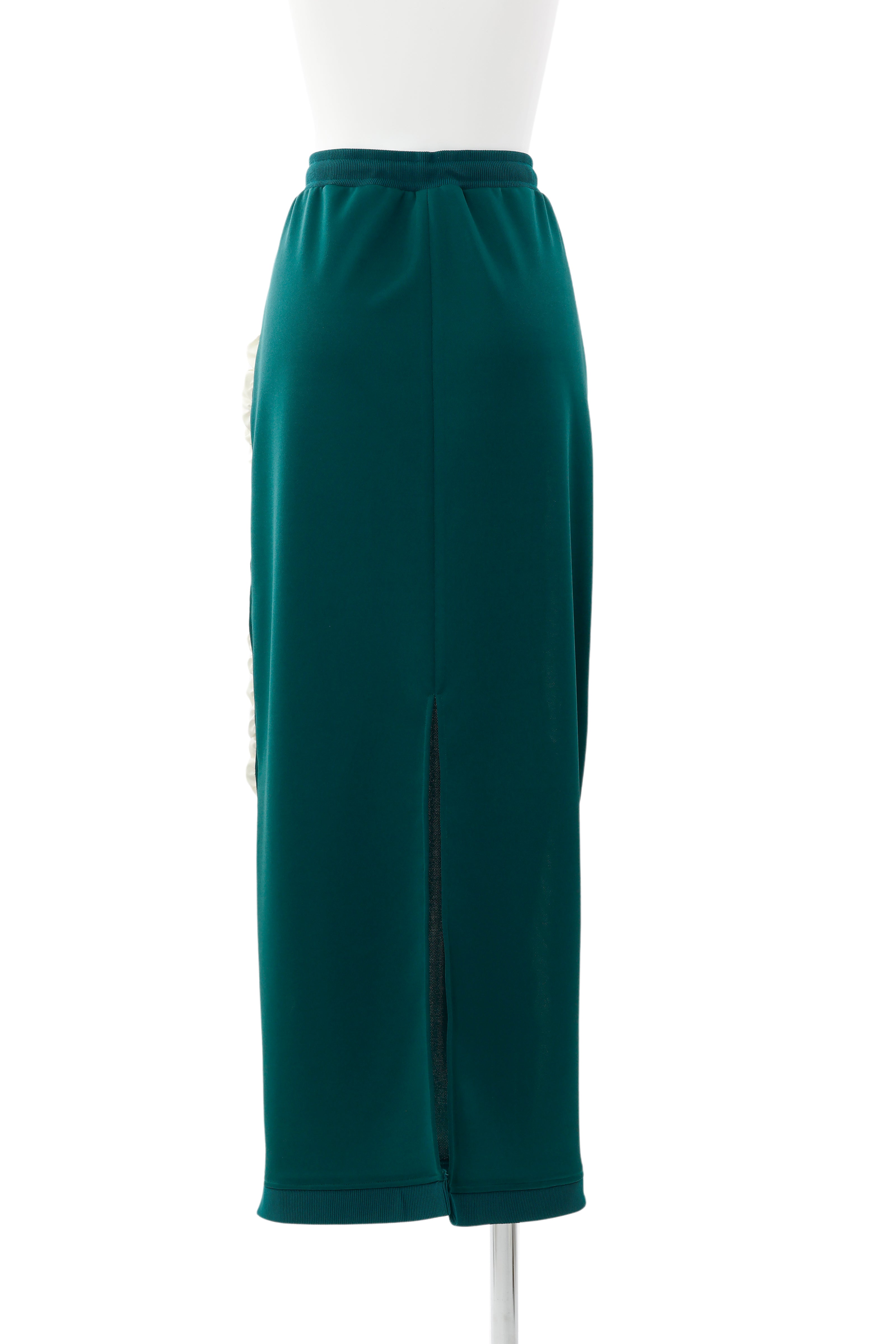 Jersey pencil skirt ‐ Green