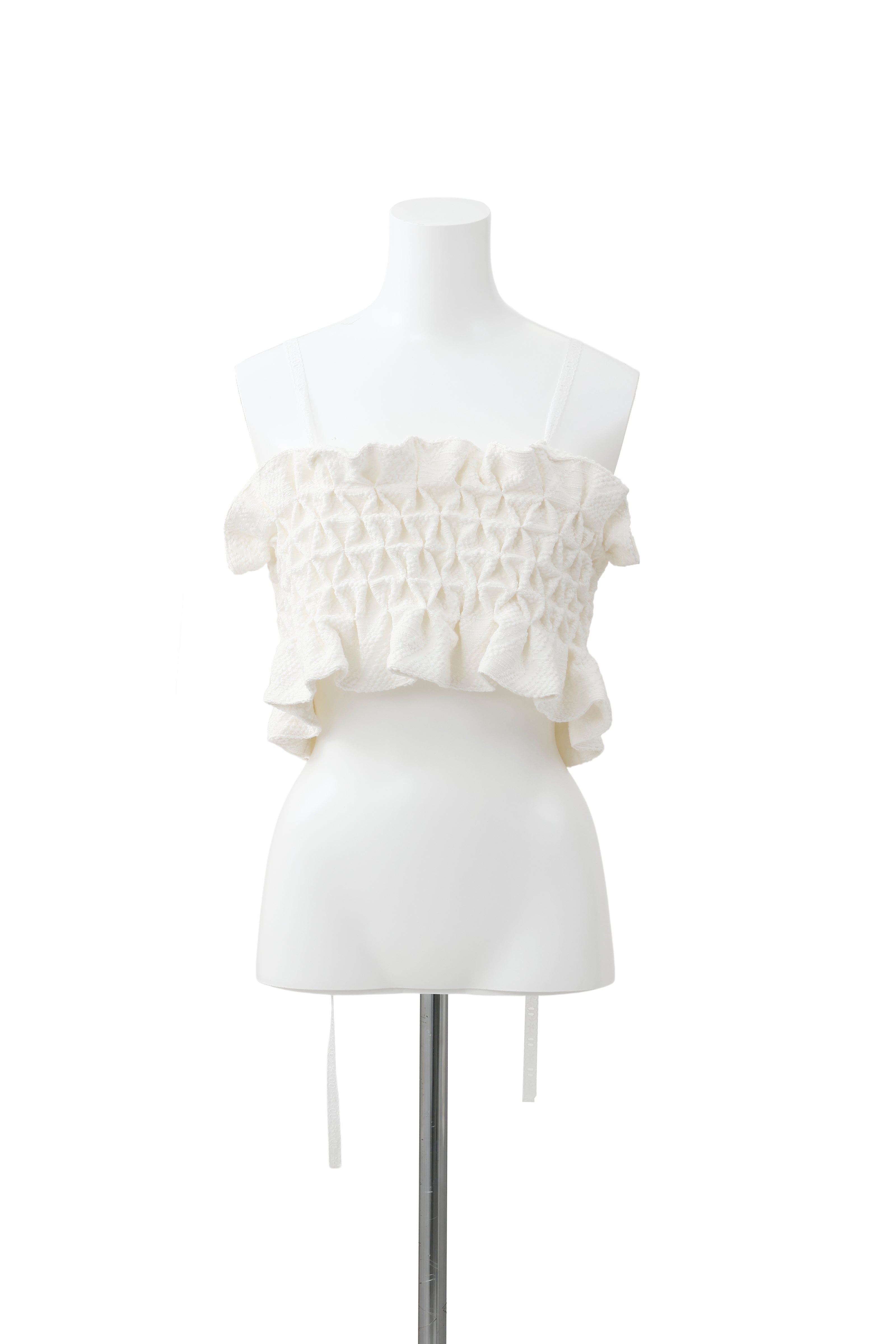 Bouquet bustier - White