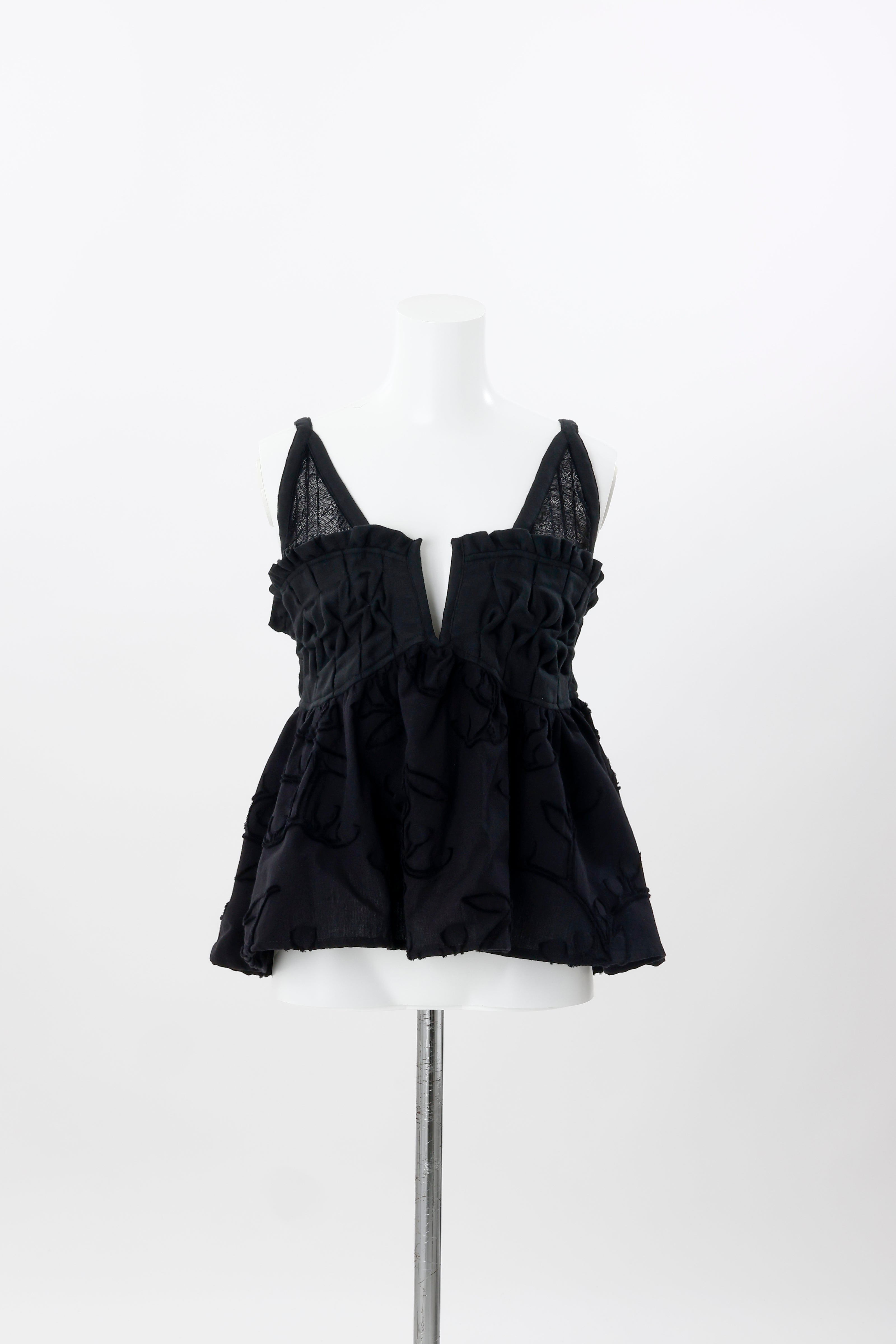 Petal bustier - Black