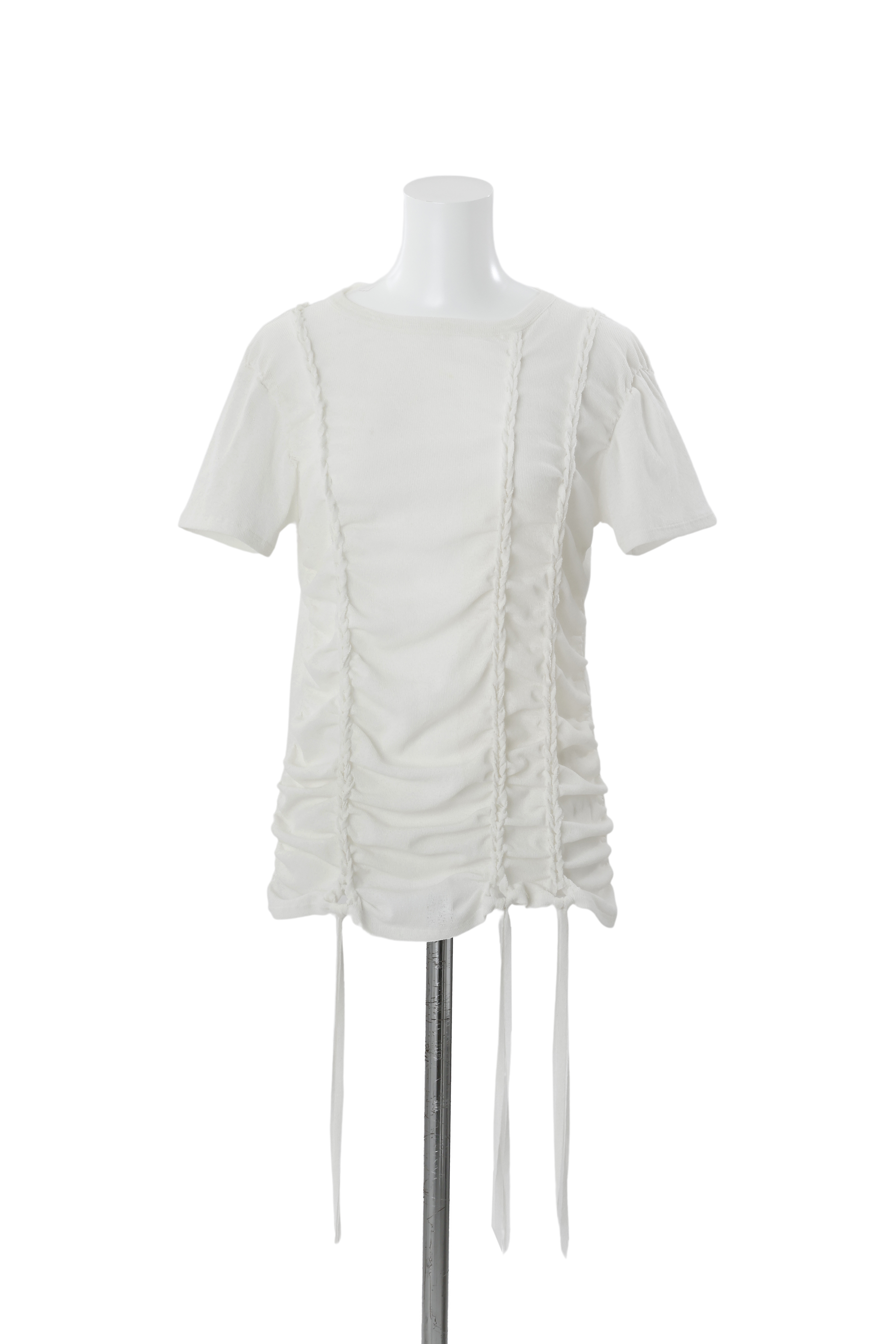 Knitting T-shirt - White