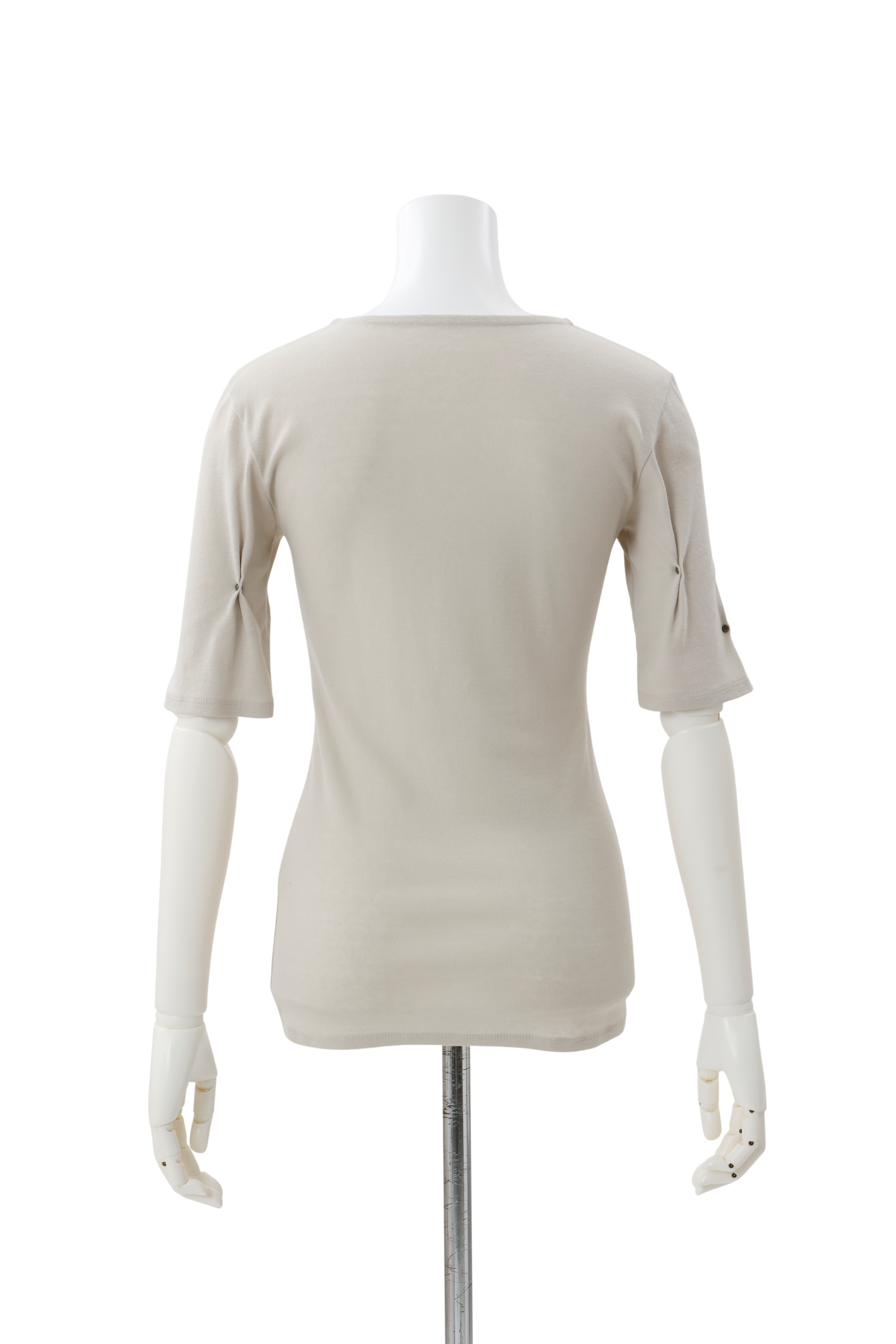 Pic tuck cut pullover - Beige