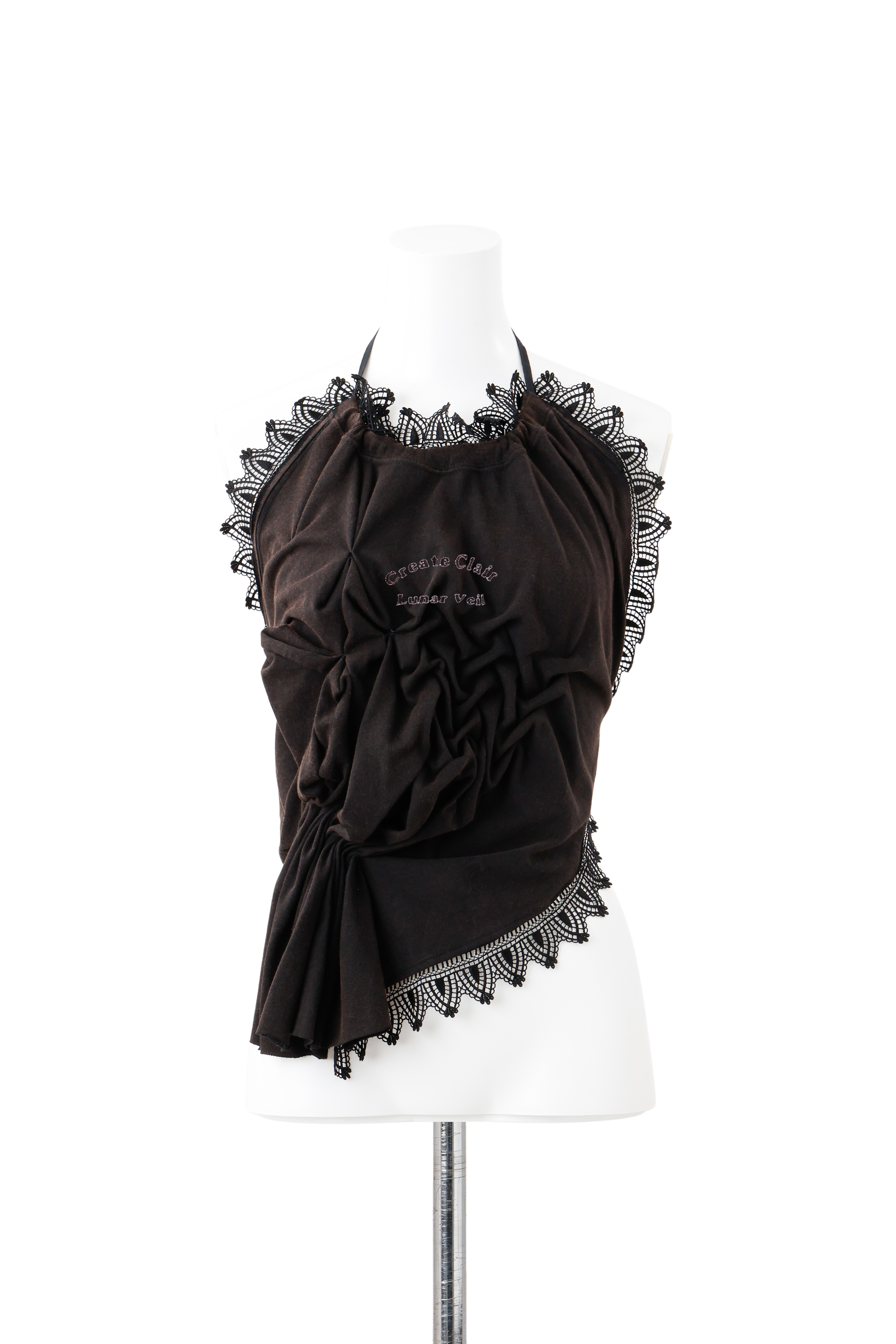 Tee-bustier - Black