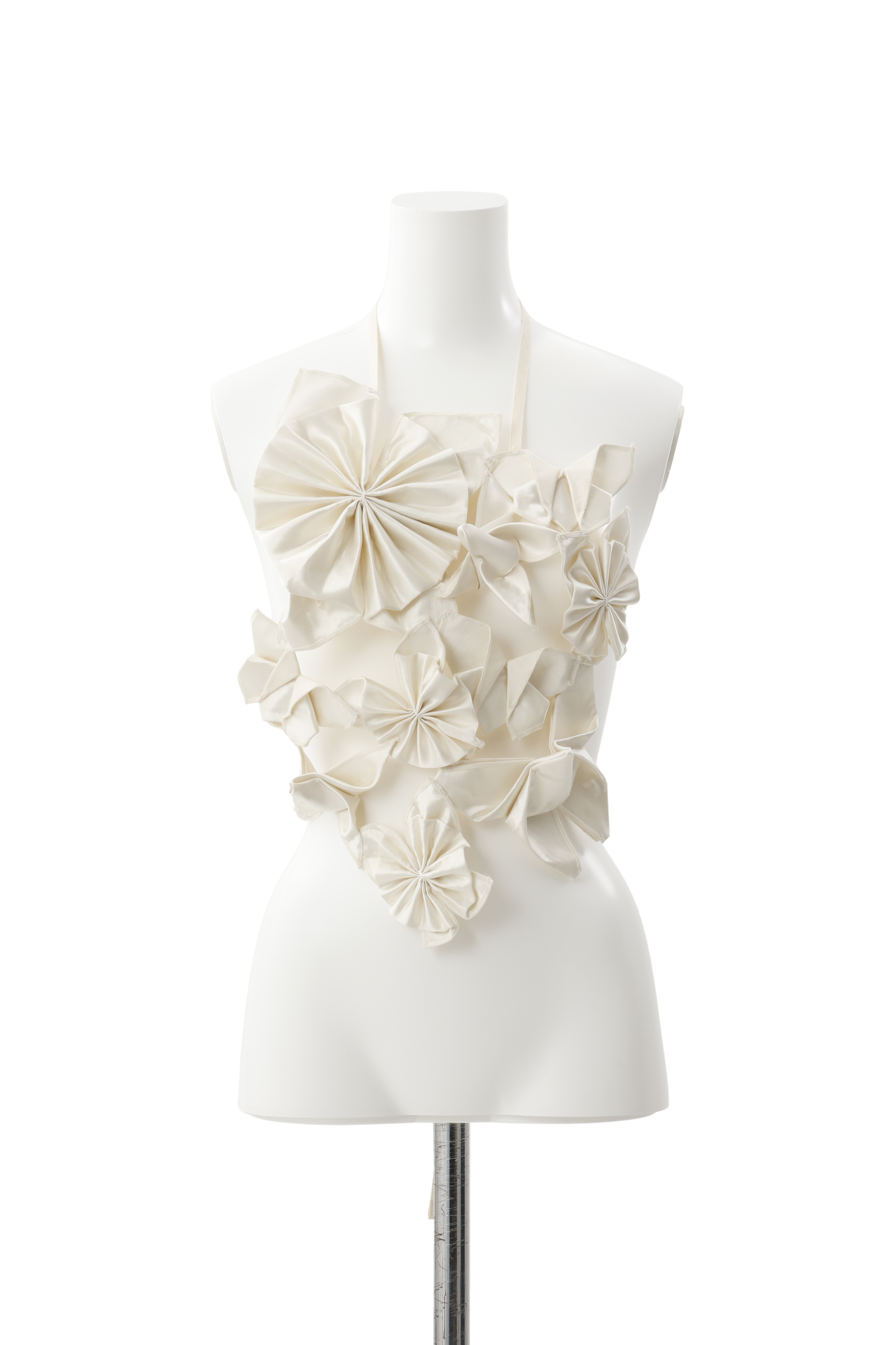 Origami bustier - Ivory
