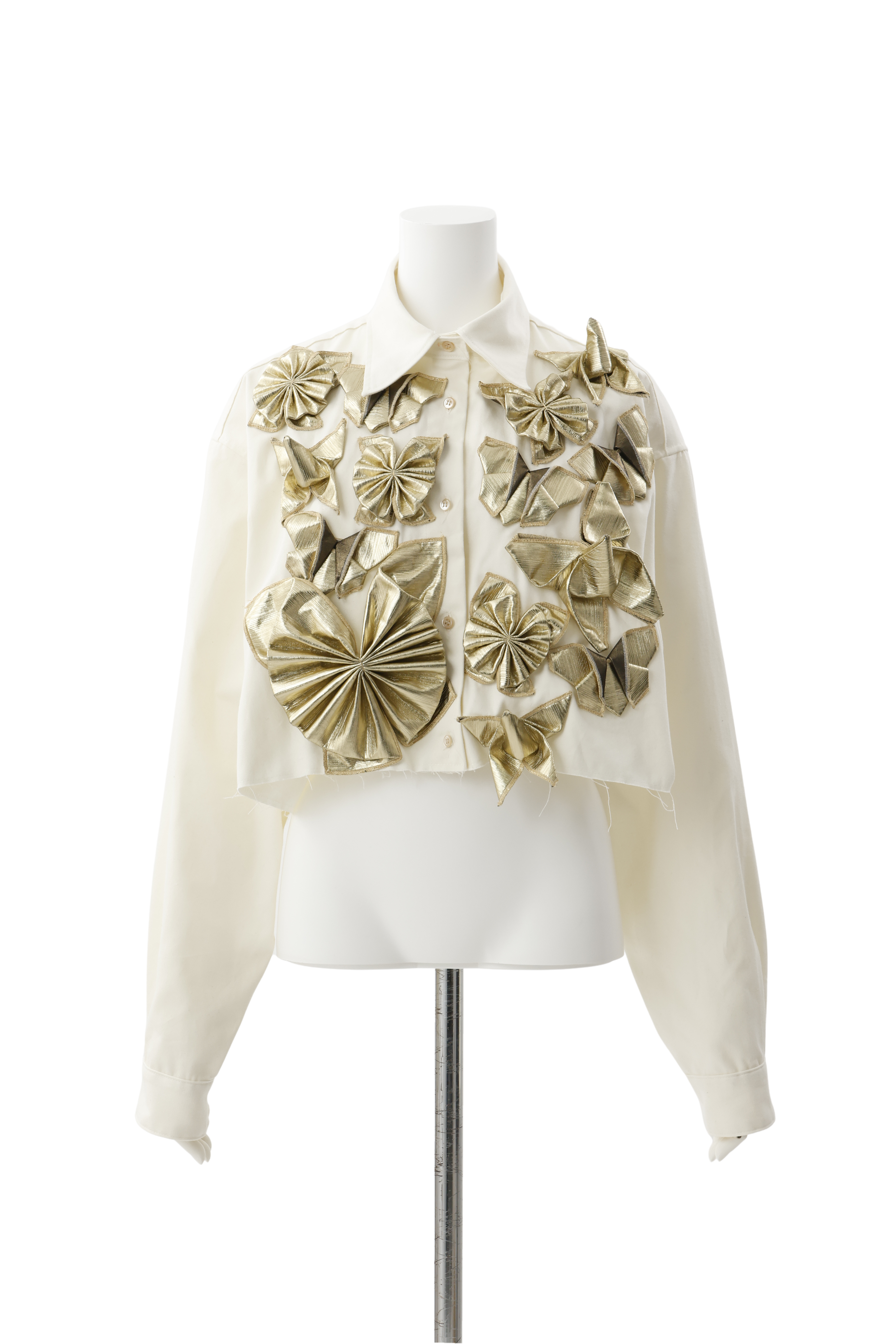 Origami shirt - Gold