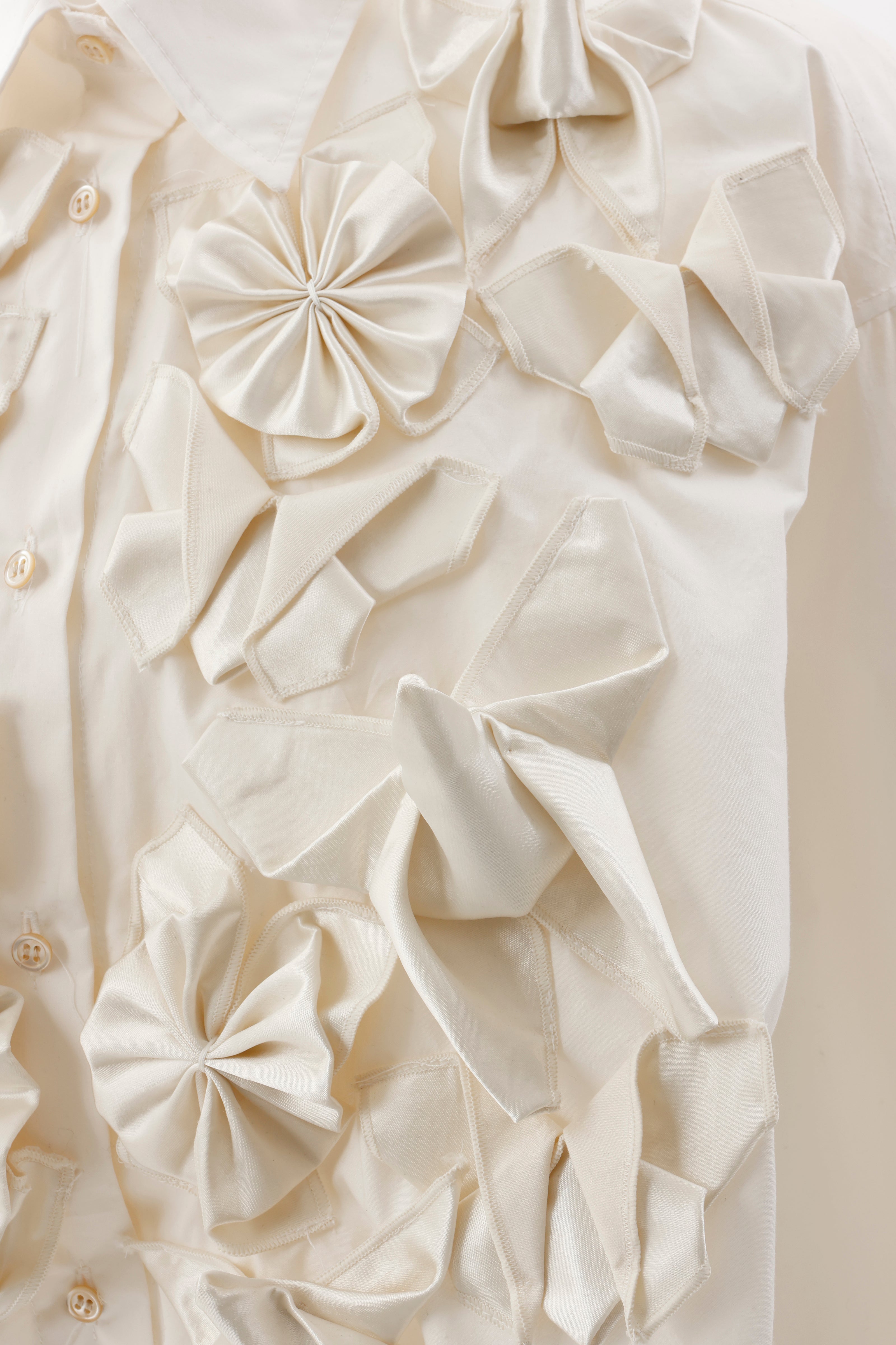 Origami shirt - Ivory